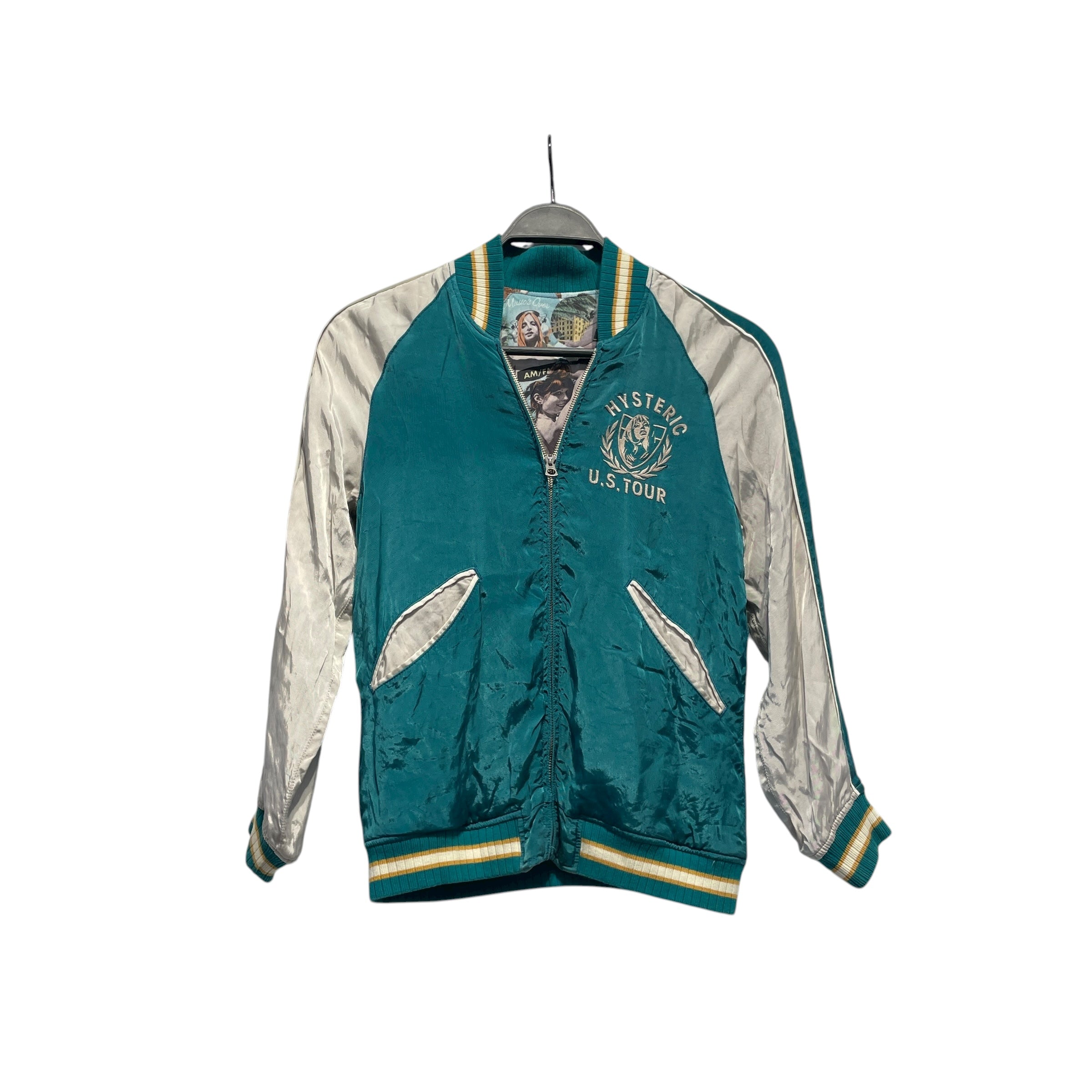 HYSTERIC GLAMOUR/Jacket/M/Polyester/GRN/U.s Tour view 1