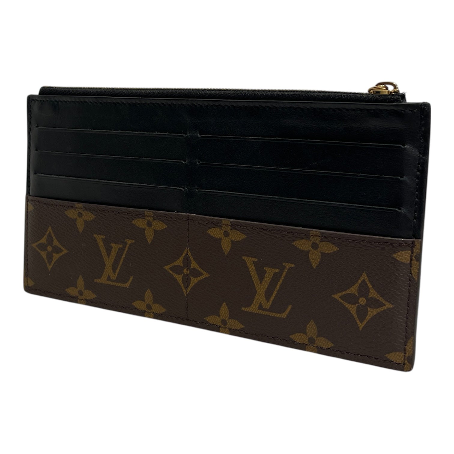 LOUIS VUITTON/Wallet/Monogram/Leather/BRW/ view 2