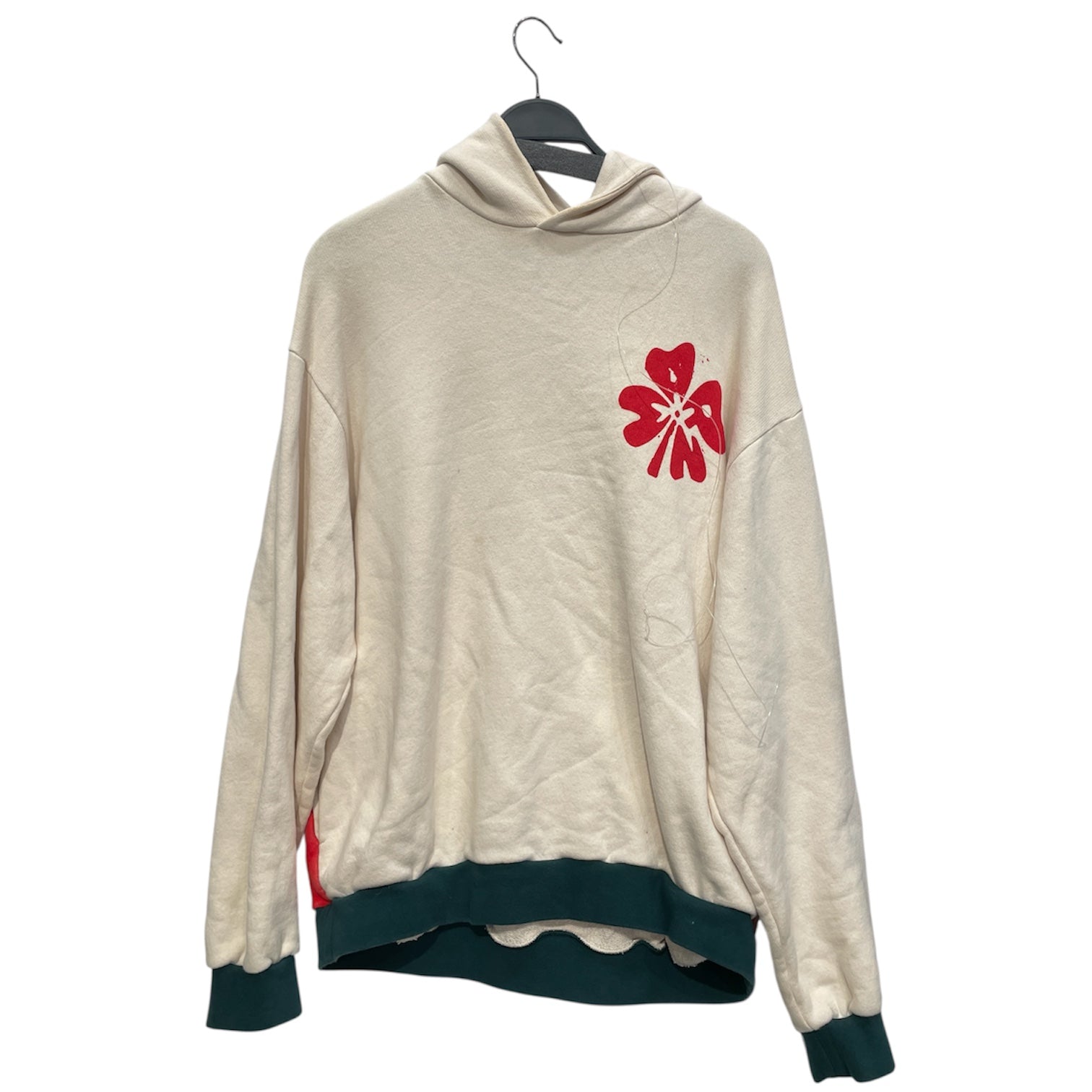 MARNI/Hoodie/46/Cotton/RED/PRINTED SUMMER 2021 HOODIE view 1