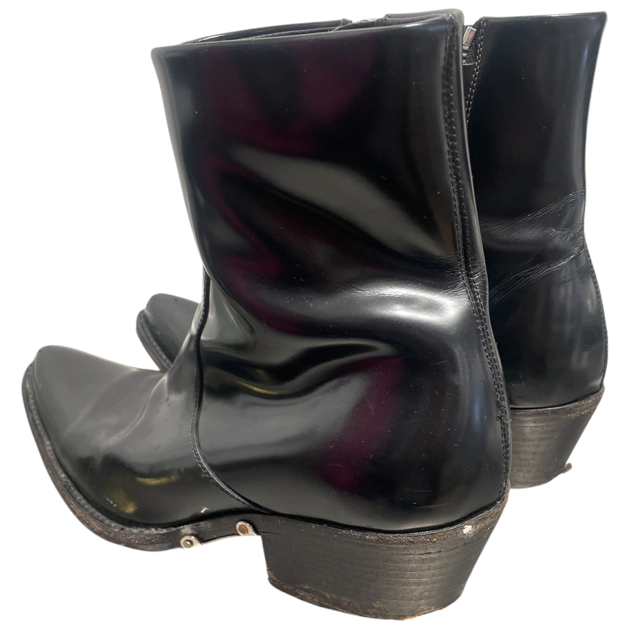 Calvin Klein 205W39NYC/Boots/US 9/Leather/BLK/WESTERN STYLE POINTED BOOTS view 2