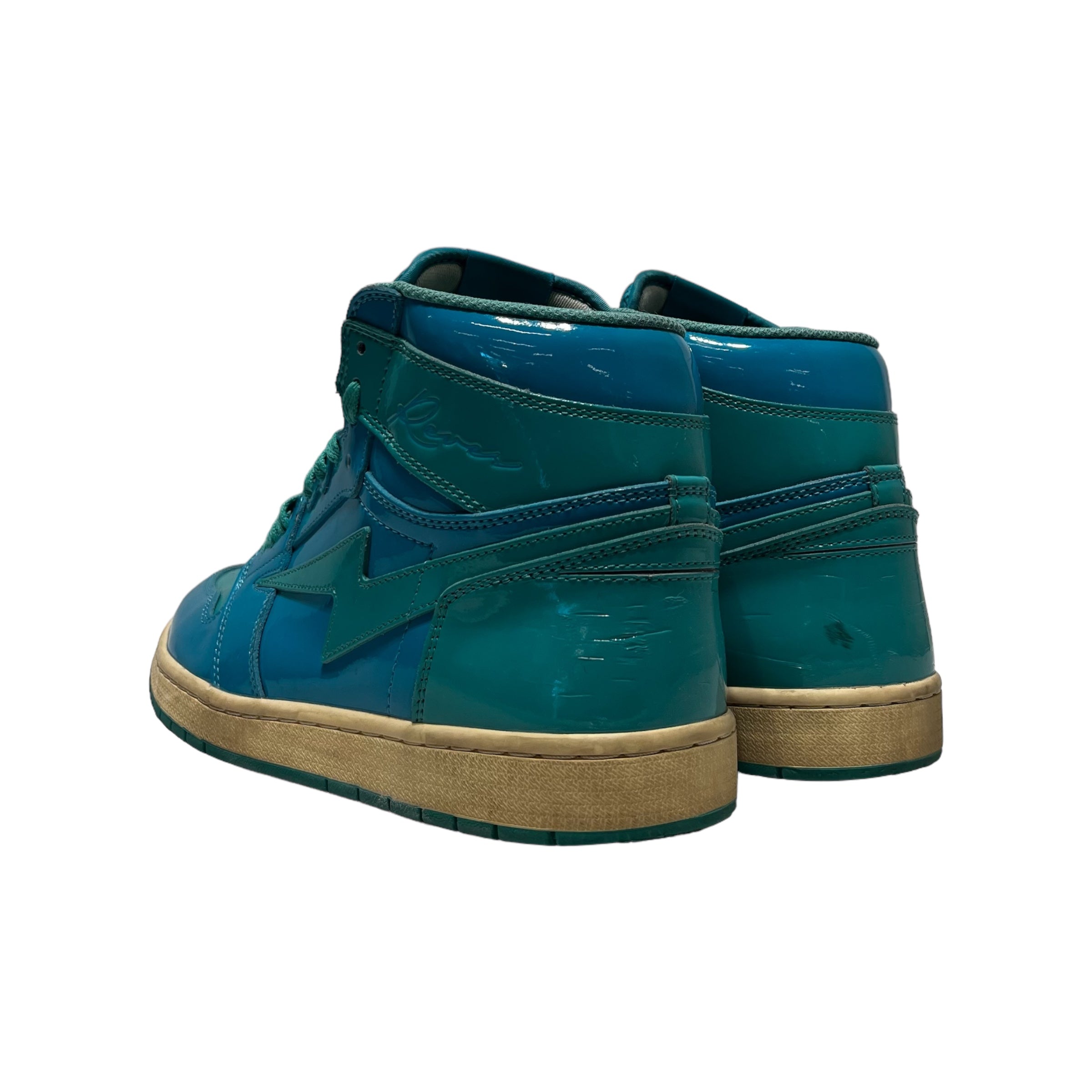 Kool Kiy/Hi-Sneakers/US 12/Leather/BLU/ view 2