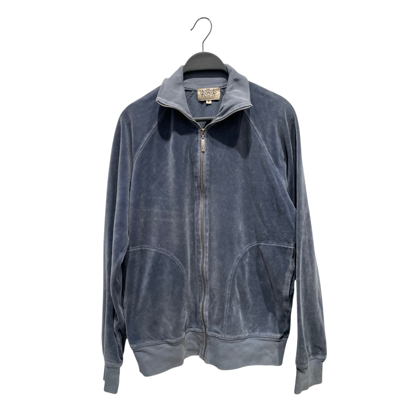 JUICY COUTURE/Jacket/M/Cotton/NVY/Zip up track jacket view 1