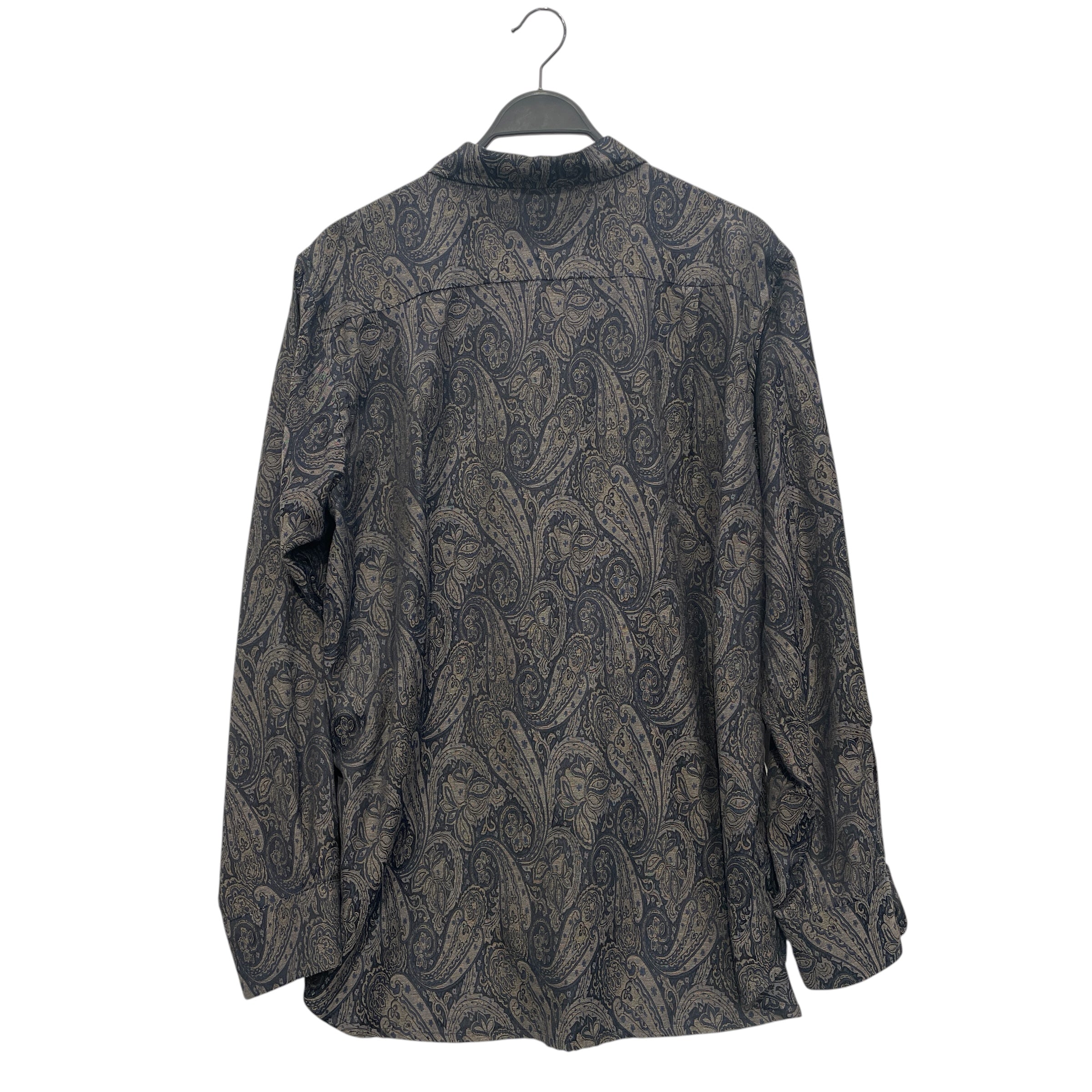 Needles/LS Shirt/L/Polyester/NVY/All Over Print/DOUBLE BREAST POCKET view 2