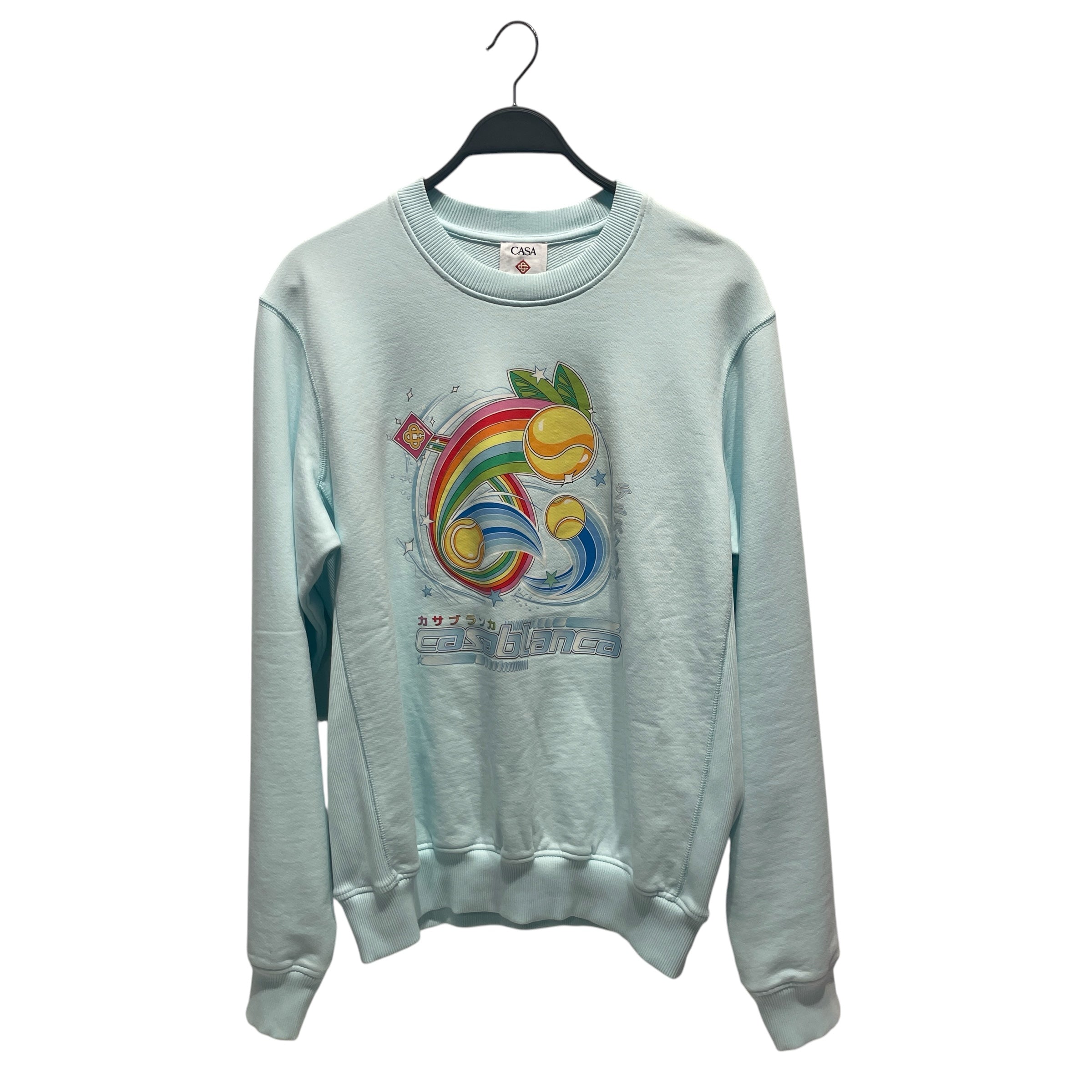CASABLANCA/Sweatshirt/Cotton/BLU/ view 1