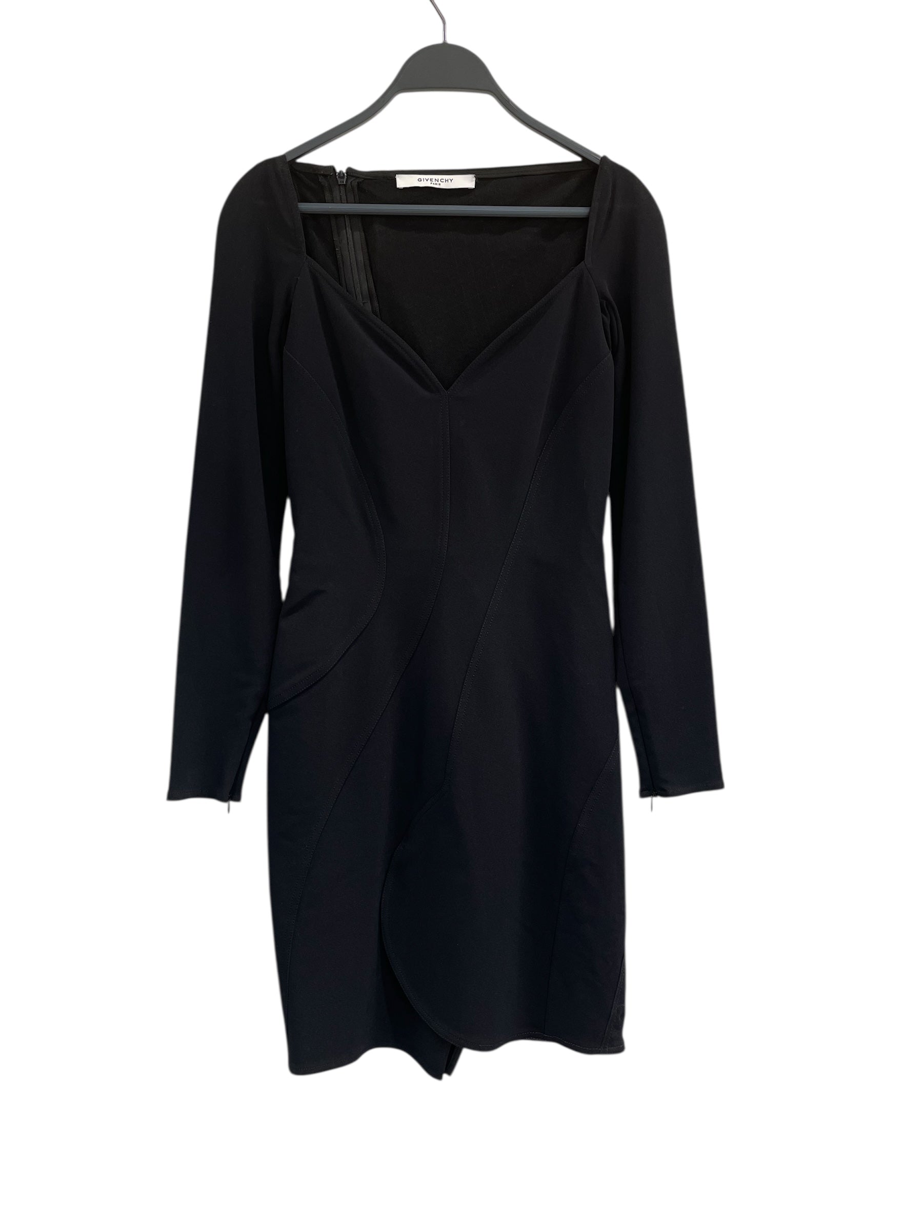 GIVENCHY/LS Dress/36/BLK/#17U2034192/VISCOSE view 1