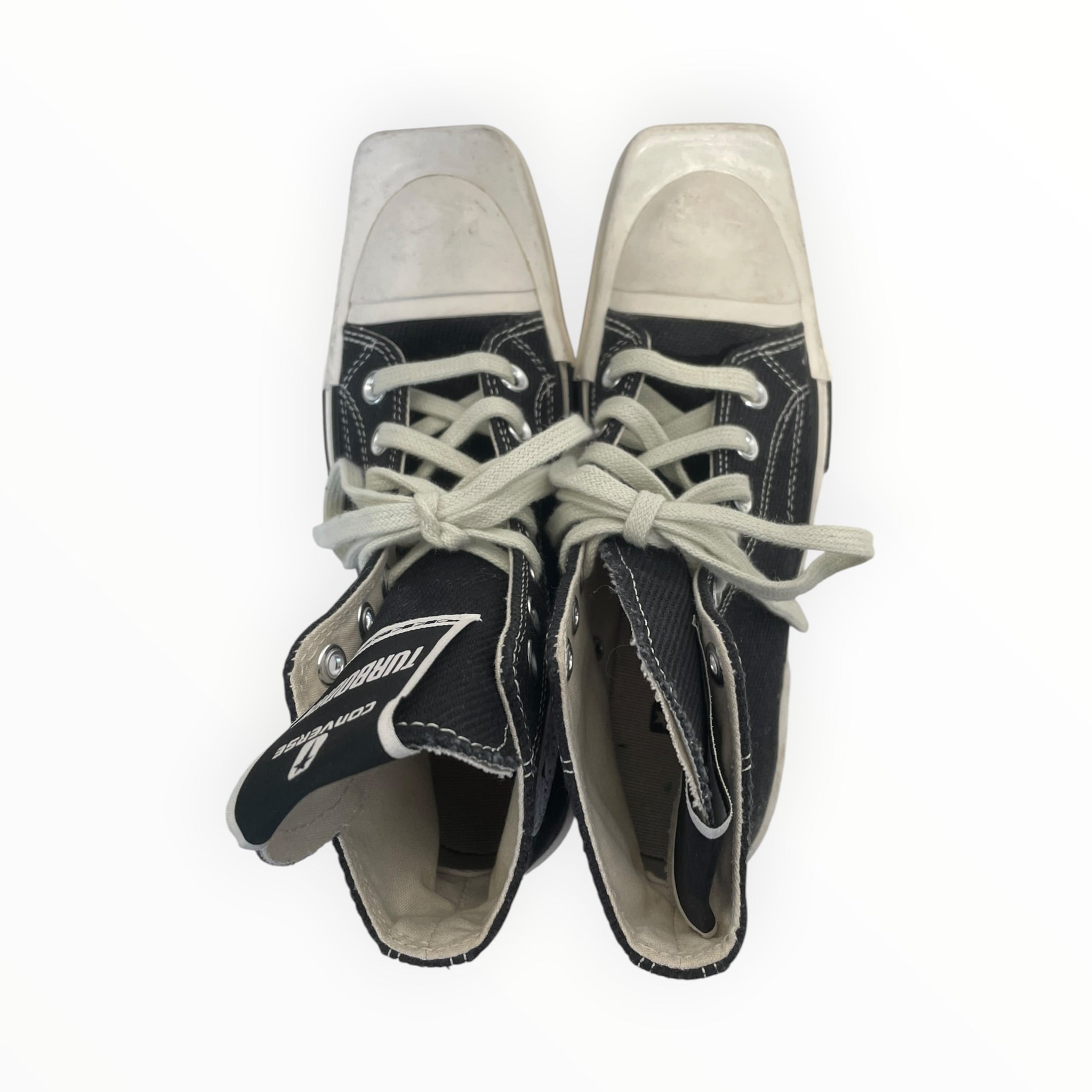 CONVERSE/RICK OWENS DRKSHDW/Hi-Sneakers/US 5/BLK/ view 3