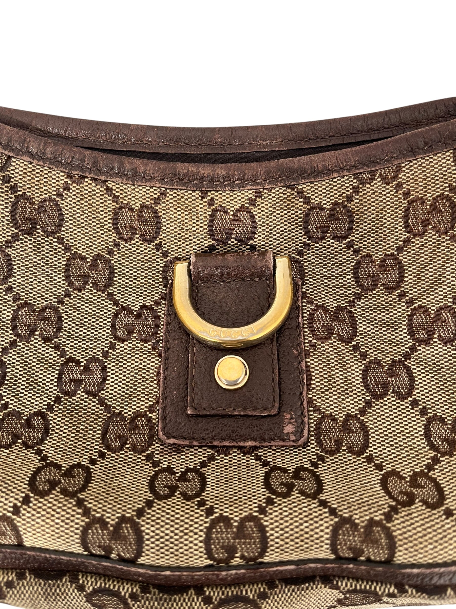 GUCCI/Vintage/Hand Bag/Monogram/Cotton/BRW/CANVAS ABBEY view 8