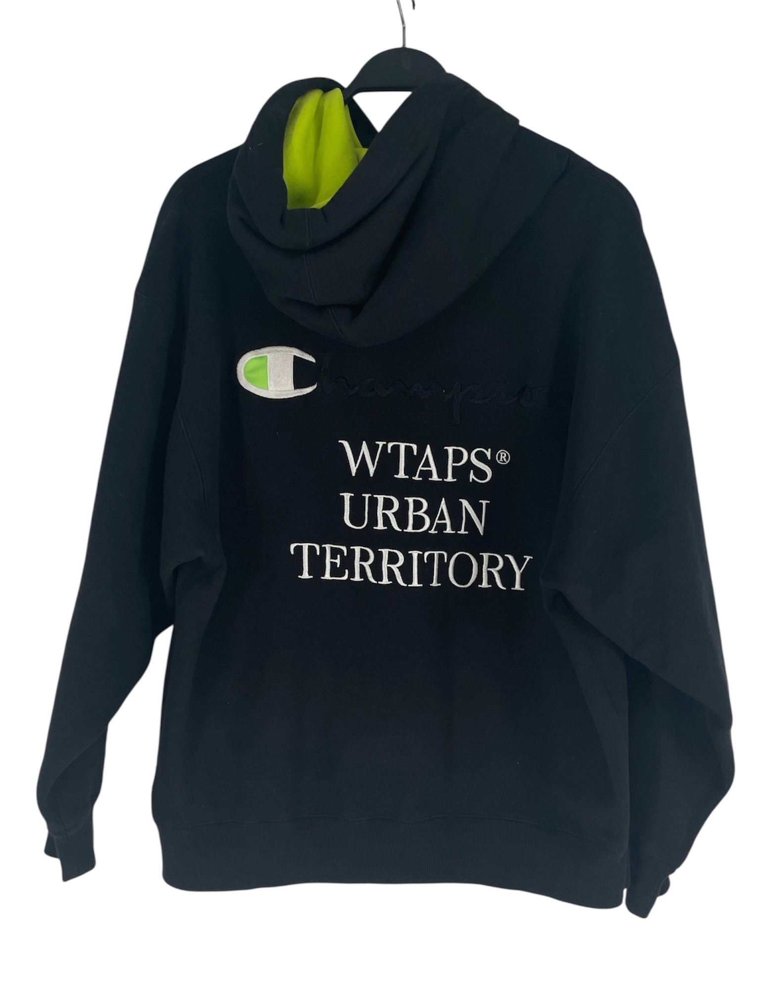 w)taps/Hoodie/L/Black/Cotton/c8-x107 view 2