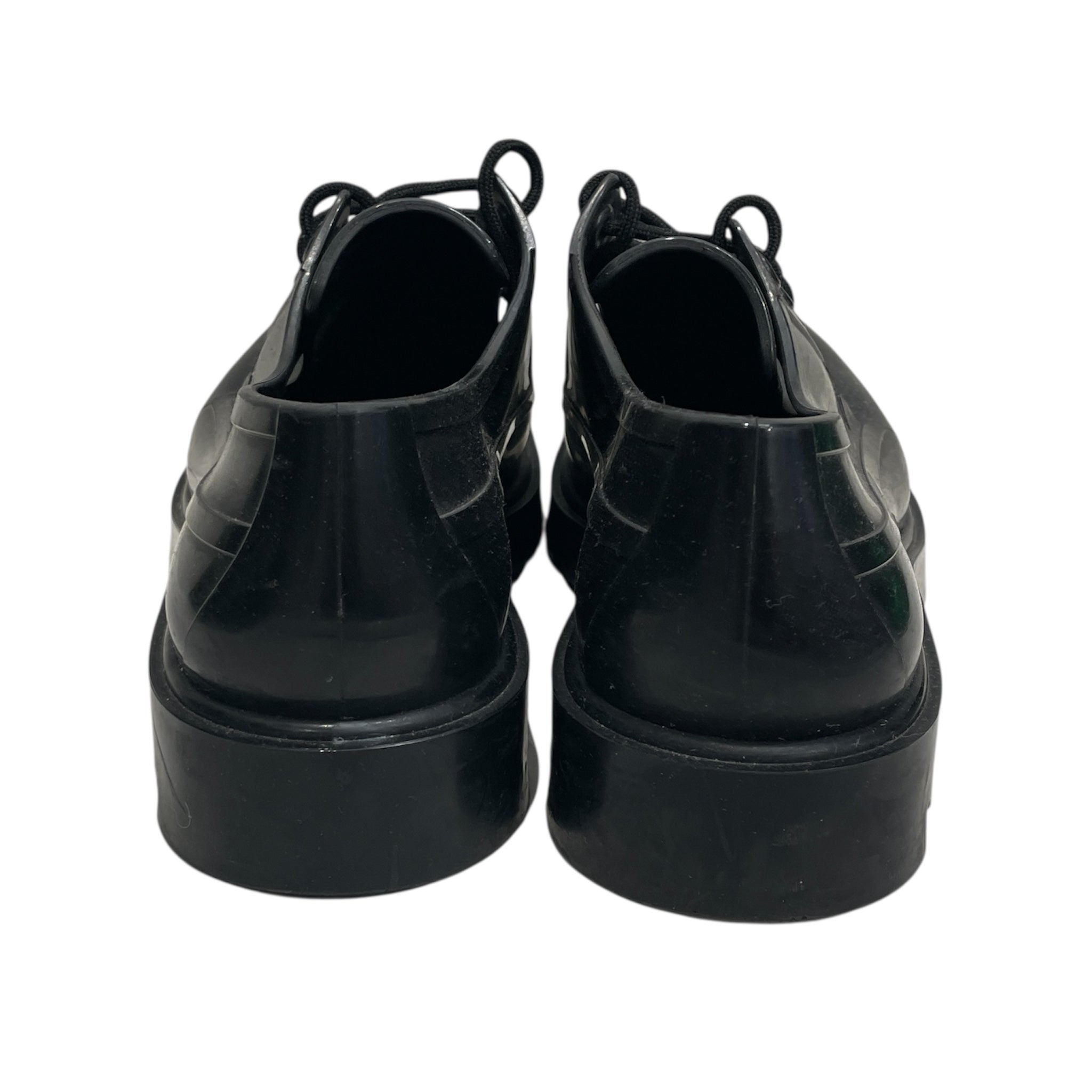 BOTTEGA VENETA/Shoes/EU 41/Leather/BLK/RUBBER LACE UP view 3