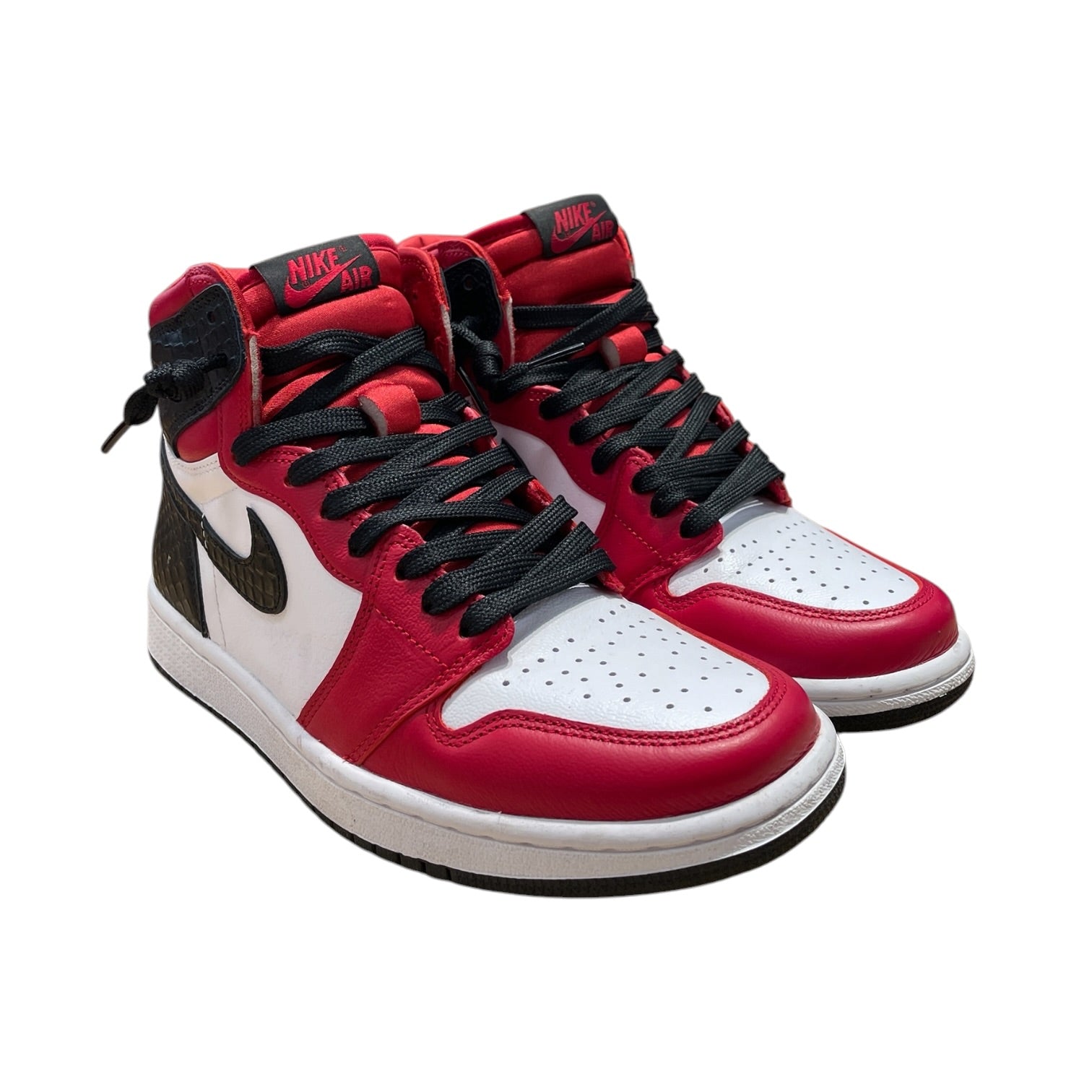 NIKE/AIR JORDAN 1 RETRO HIGH OG/Hi-Sneakers/US 8/Leather/RED/CD0461-601 view 1
