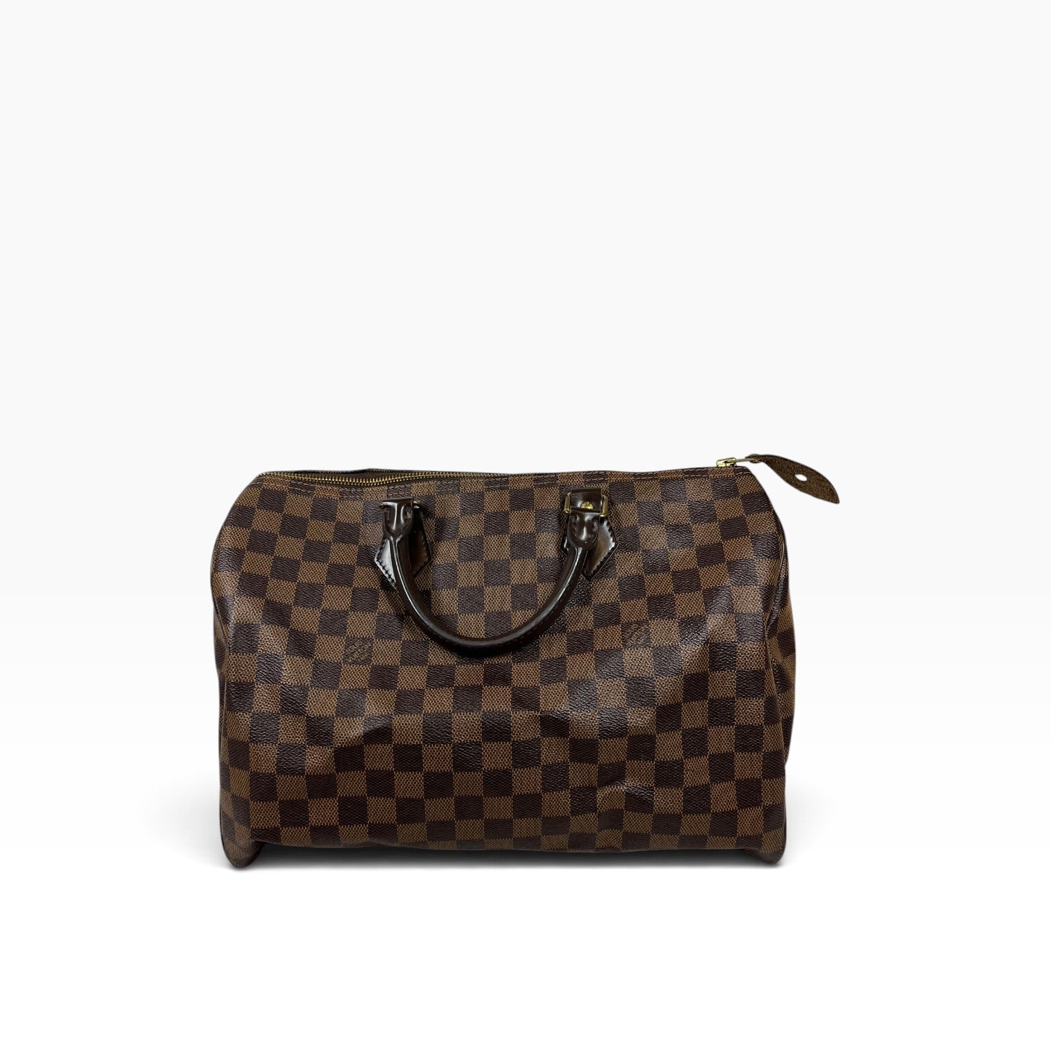 LOUIS VUITTON/Hand Bag/Monogram/Leather/BRW/damier eben speedy 30 view 1