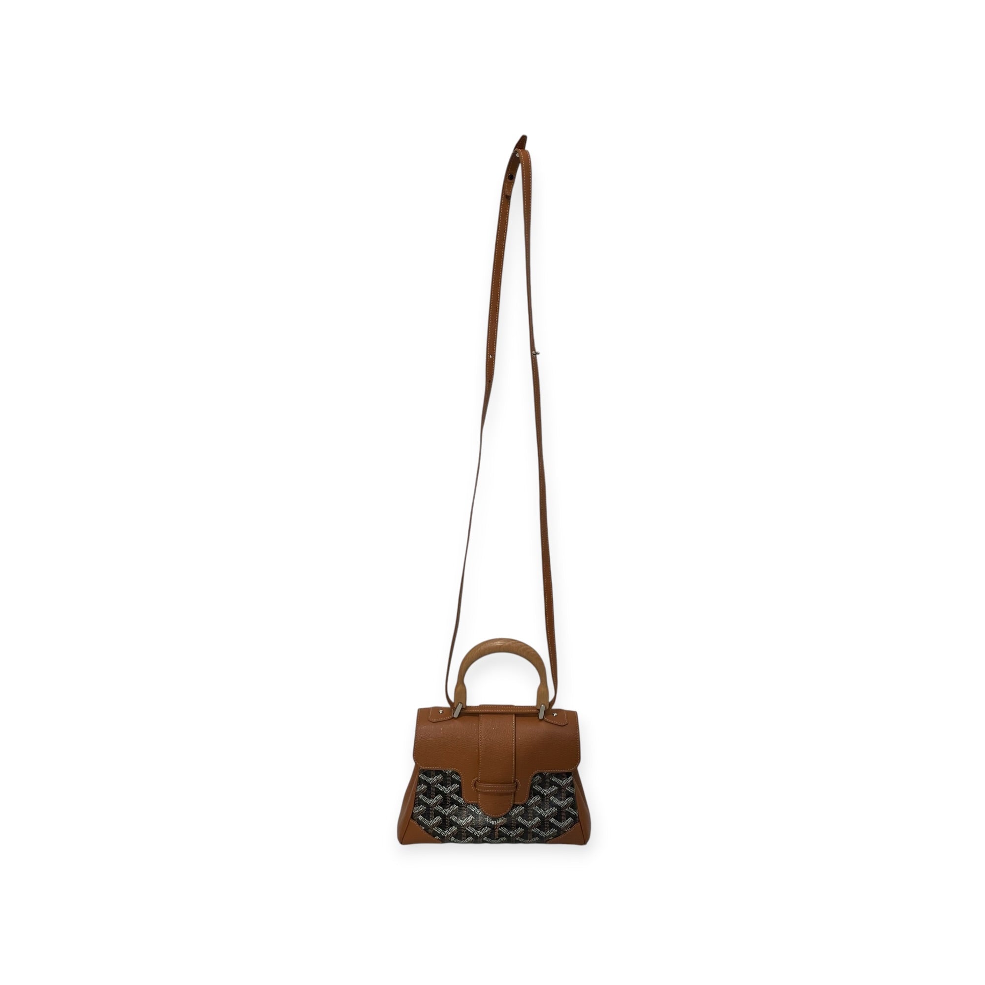 GOYARD/Hand Bag/Monogram/BRW/Mini Saigon view 1