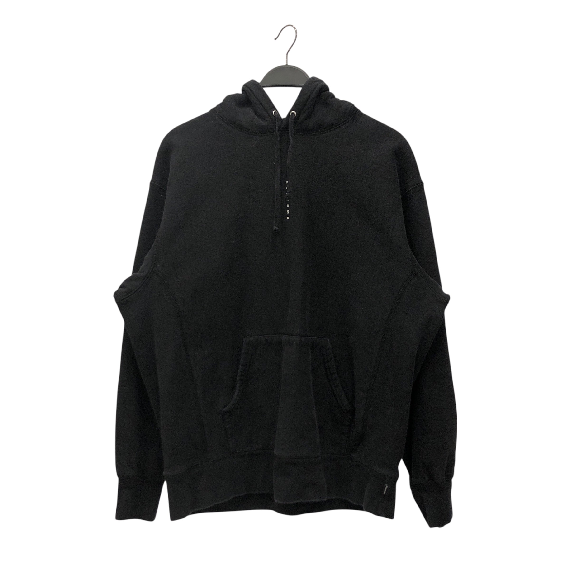 Supreme/Hoodie/L/Cotton/BLK/Micrologo Blk view 1