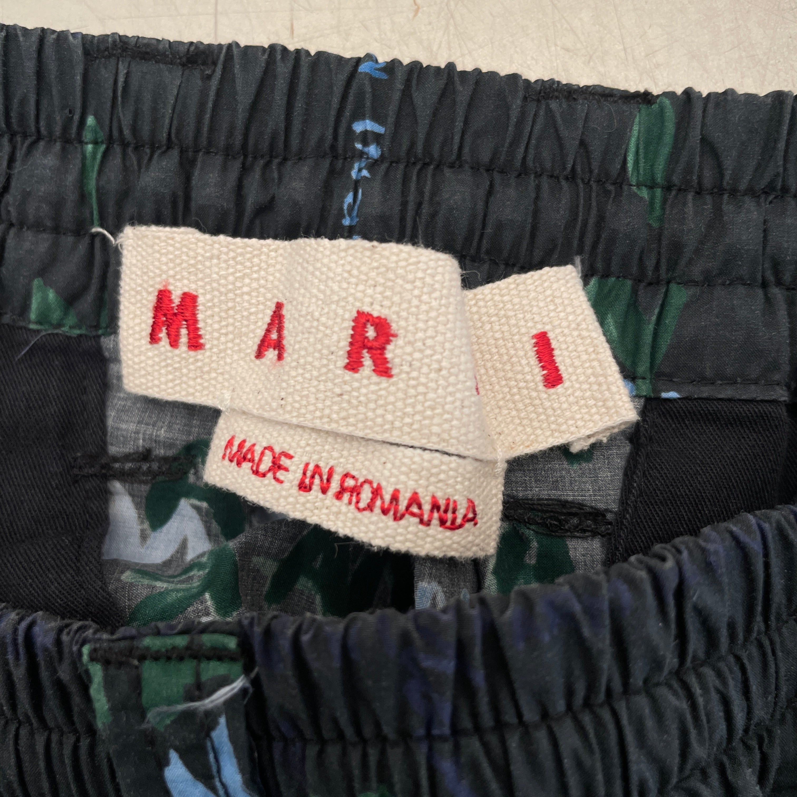 MARNI/Shorts/46/Cotton/NVY/All Over Print/ view 3