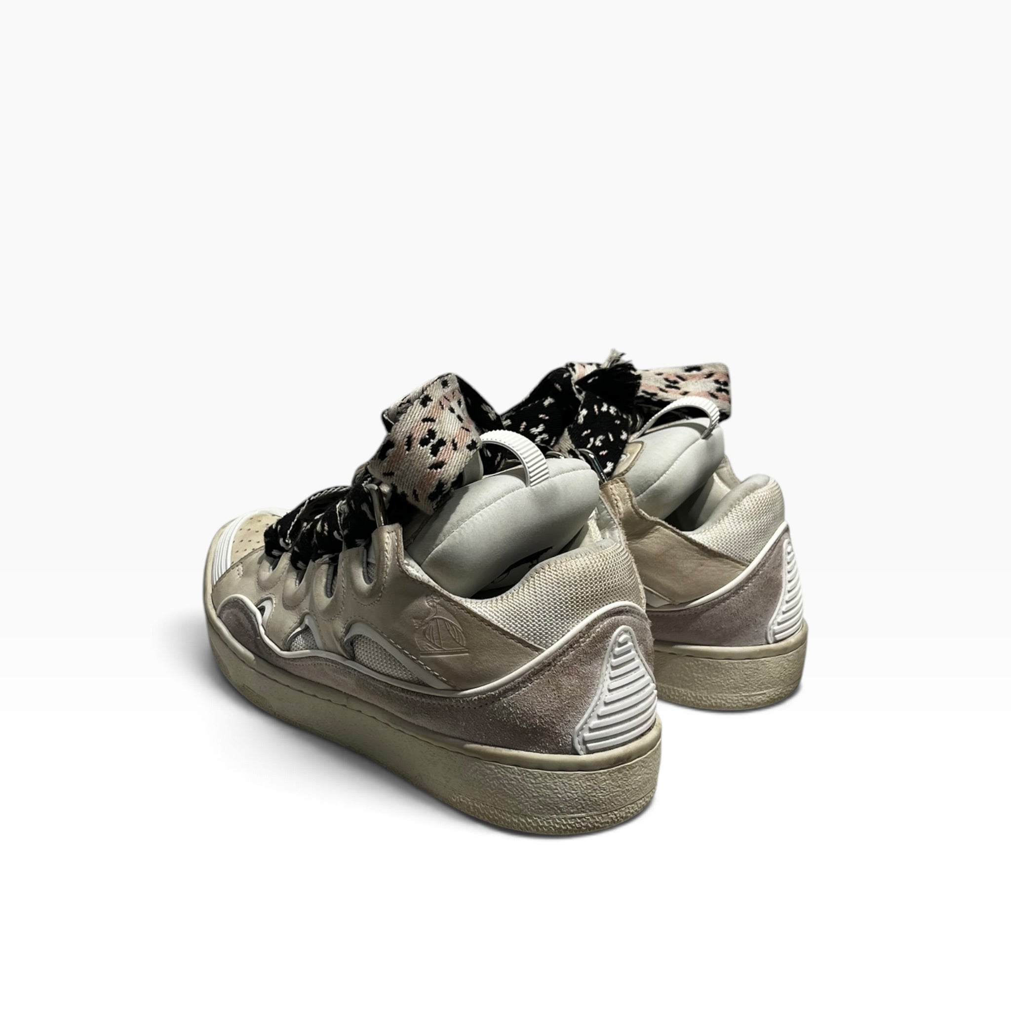 LANVIN/Low-Sneakers/EU 40/WHT/big laces view 2