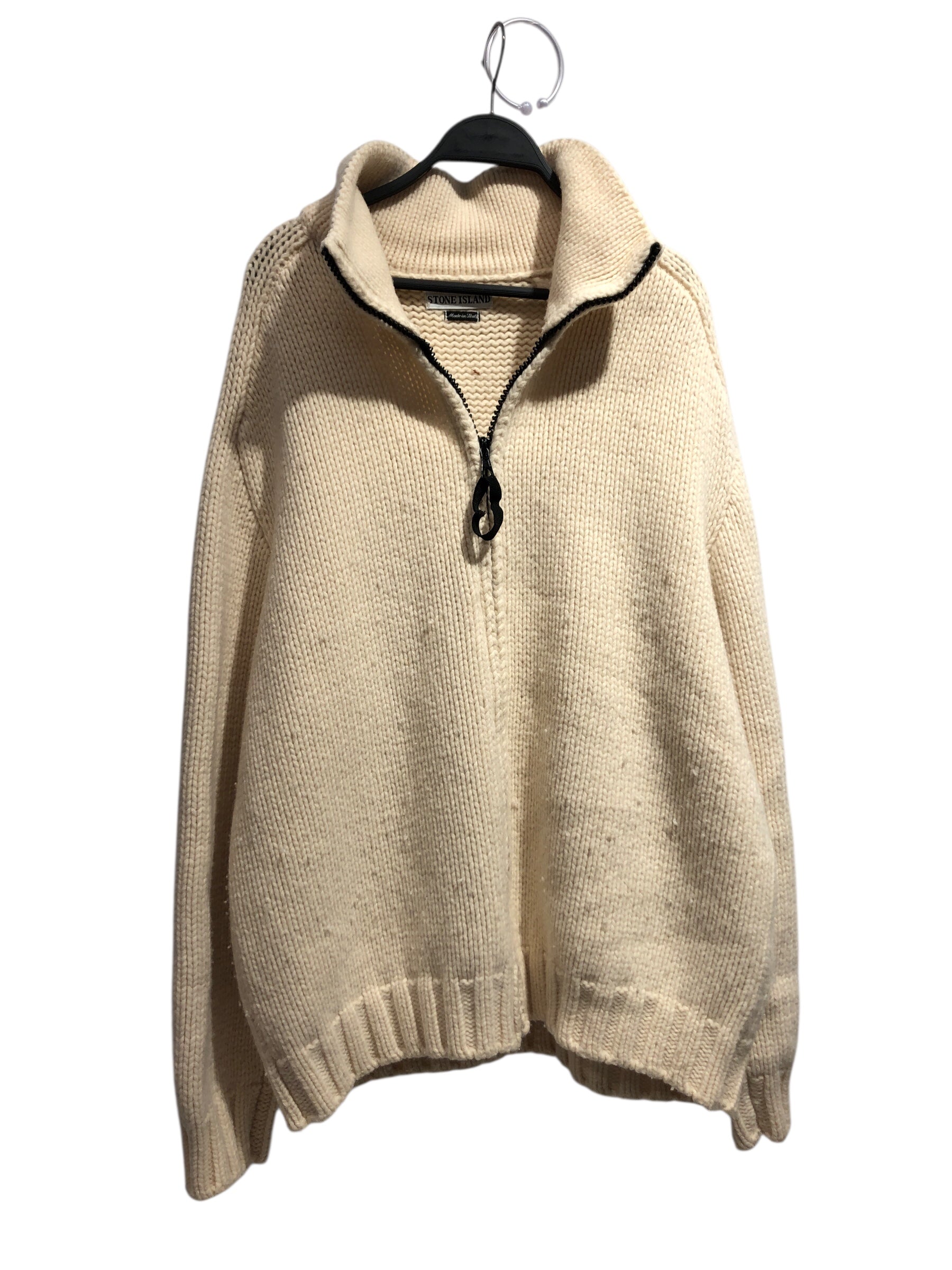 STONE ISLAND/Heavy Sweater/XXL/Wool/WHT/ view 1