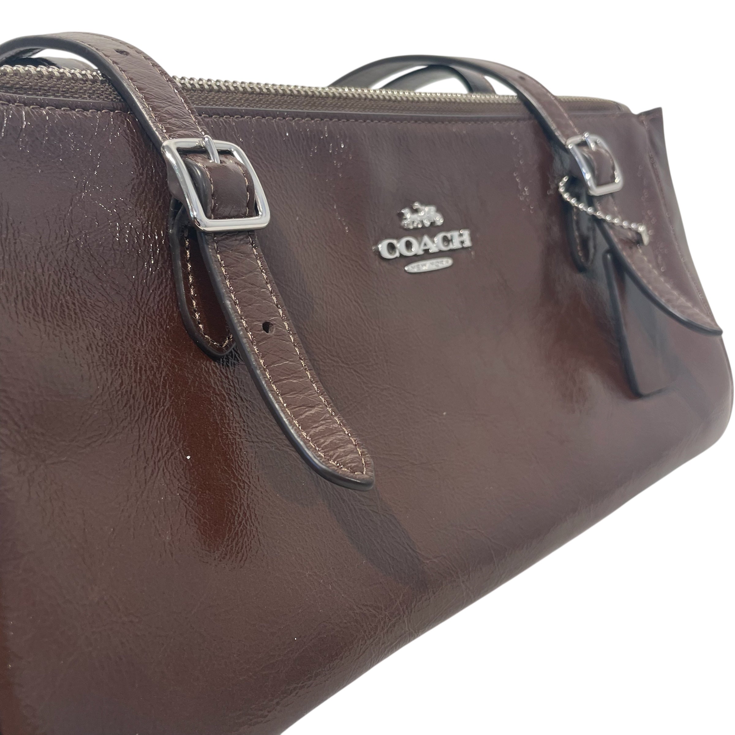 COACH/Hand Bag/Faux Leather/BRW/Asher Shoulder Bag view 6