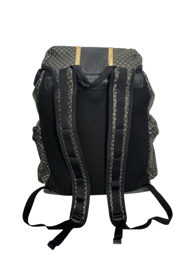 GUCCI/Backpack/Monogram/Leather/BLK/CALFSKIN BACKPACK