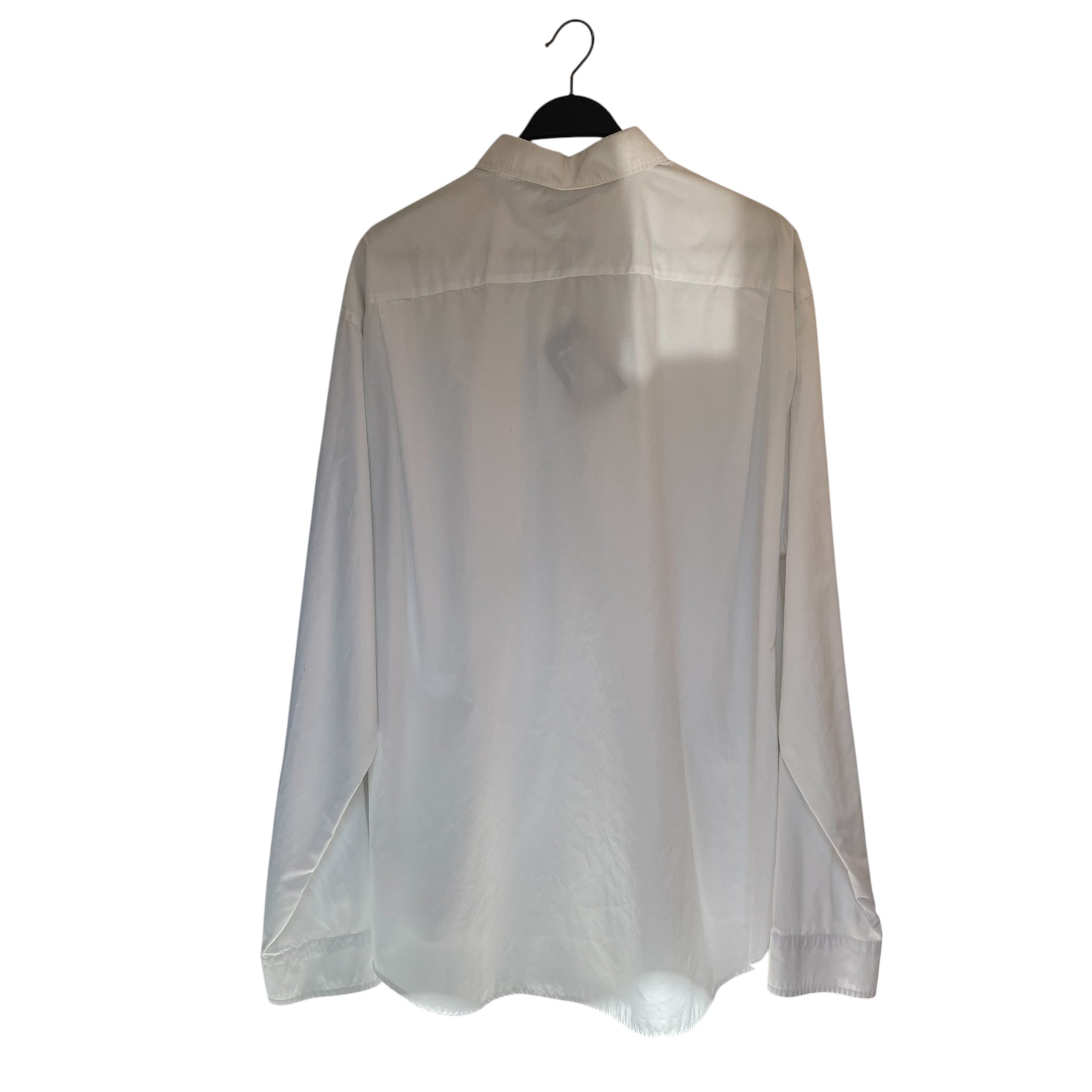 BALENCIAGA/LS Shirt/39/WHT/TECHNICAL POPLIN view 2