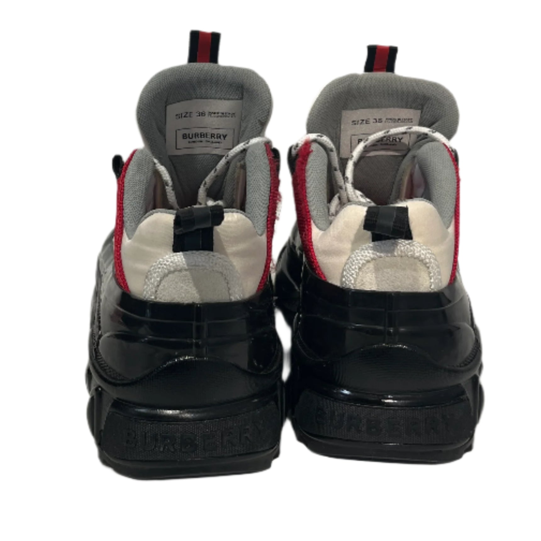 BURBERRY/Low-Sneakers/US 6/WHT/ view 2