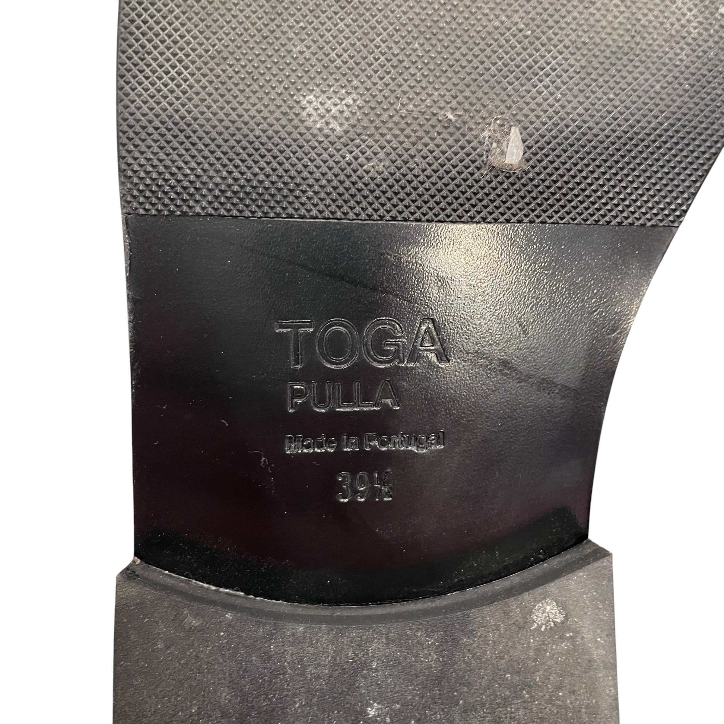 TOGA PULLA/Loafers/EU 39.5/Leather/KHK/METAL DETAILING view 6