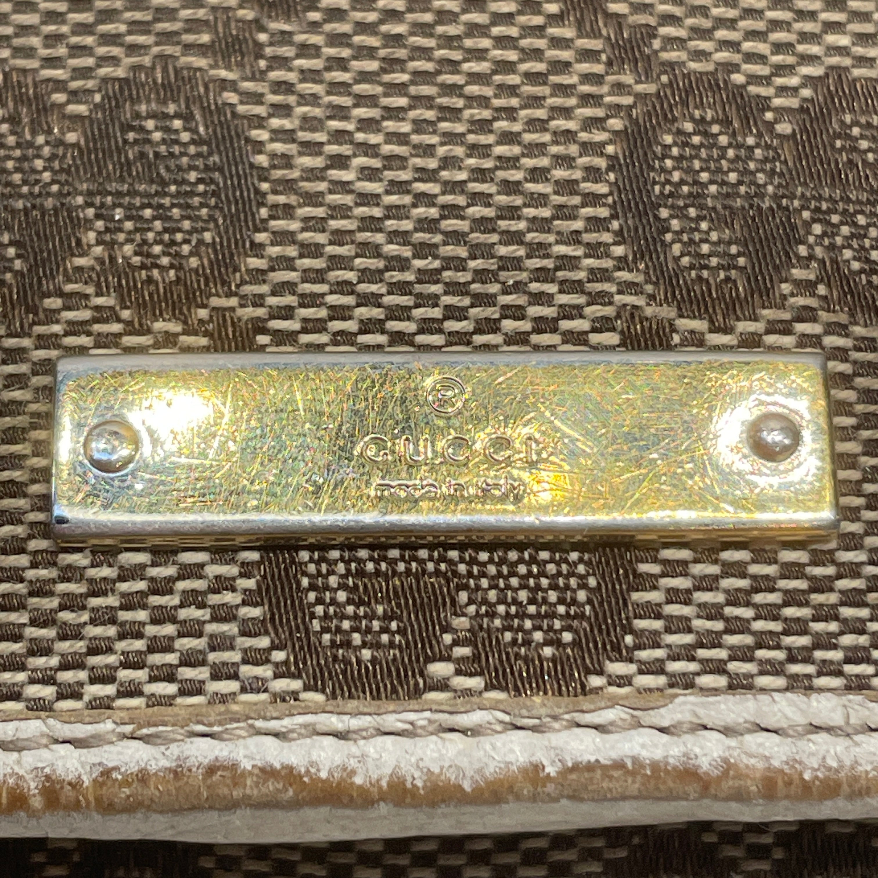GUCCI/Long Wallet/Monogram/Cotton/BRW/GUCCI GG WALLET BAG W CHAIN view 6
