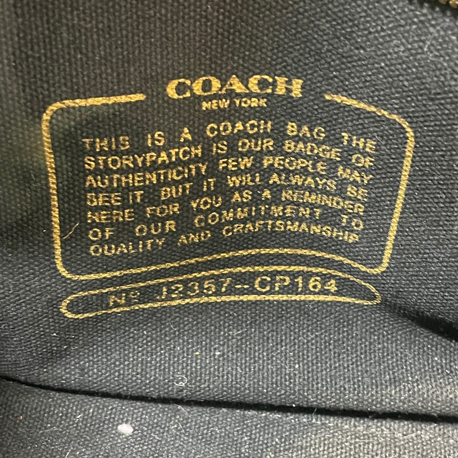 COACH/Tote Bag/Cotton/BLK/Cargo 20 view 5