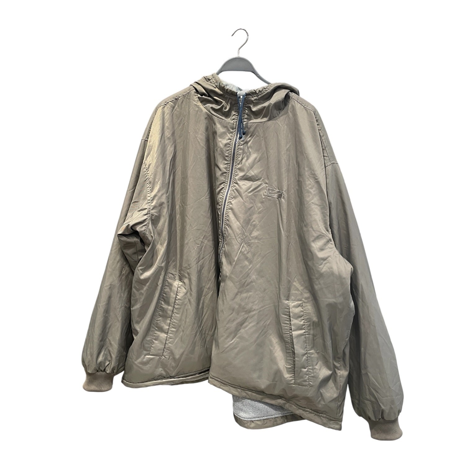 NIKE/Hoodie/XXL/Cotton/GRY/90s Reversible Hoodie Jacket view 1