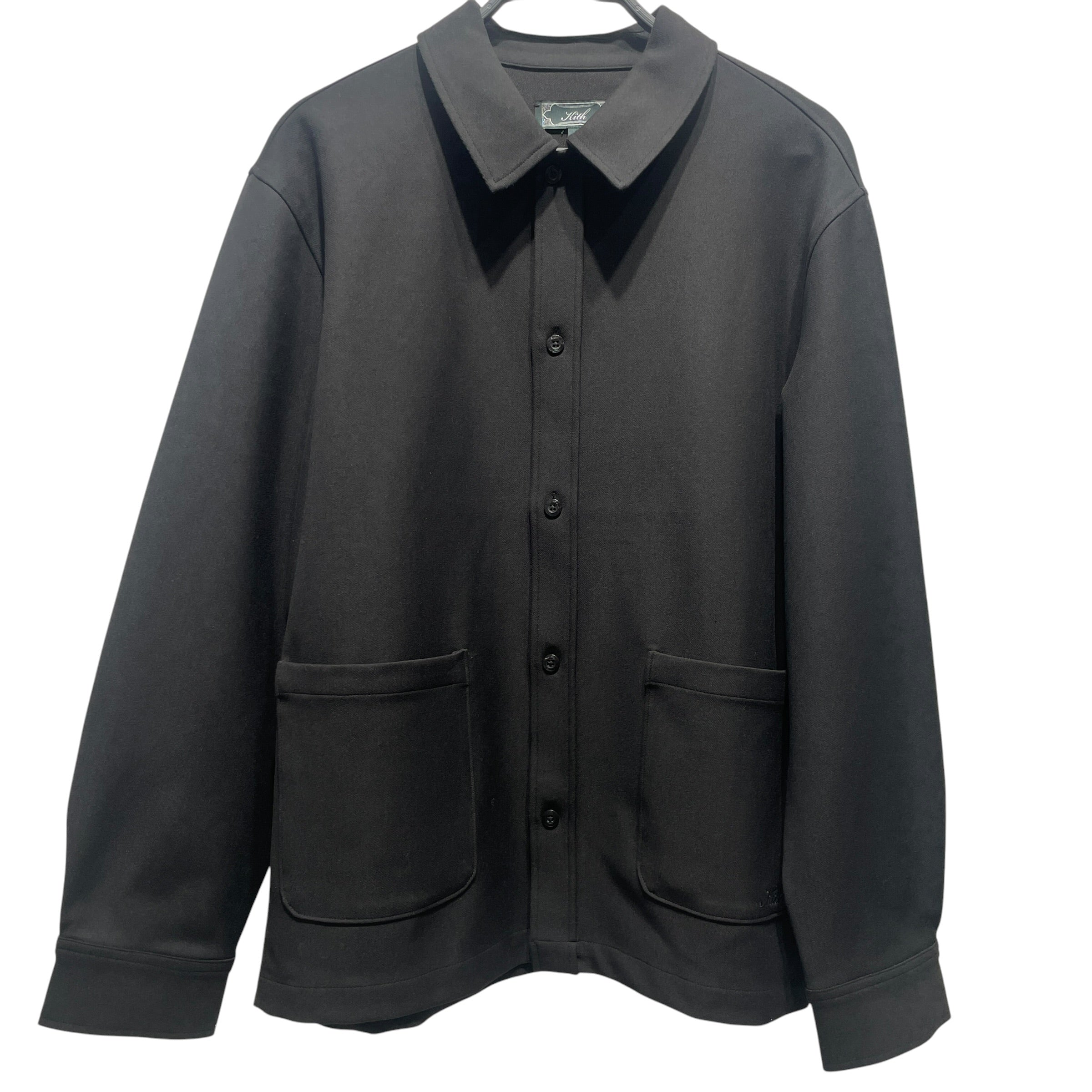 KITH/LS Shirt/L/Acrylic/BLK/
