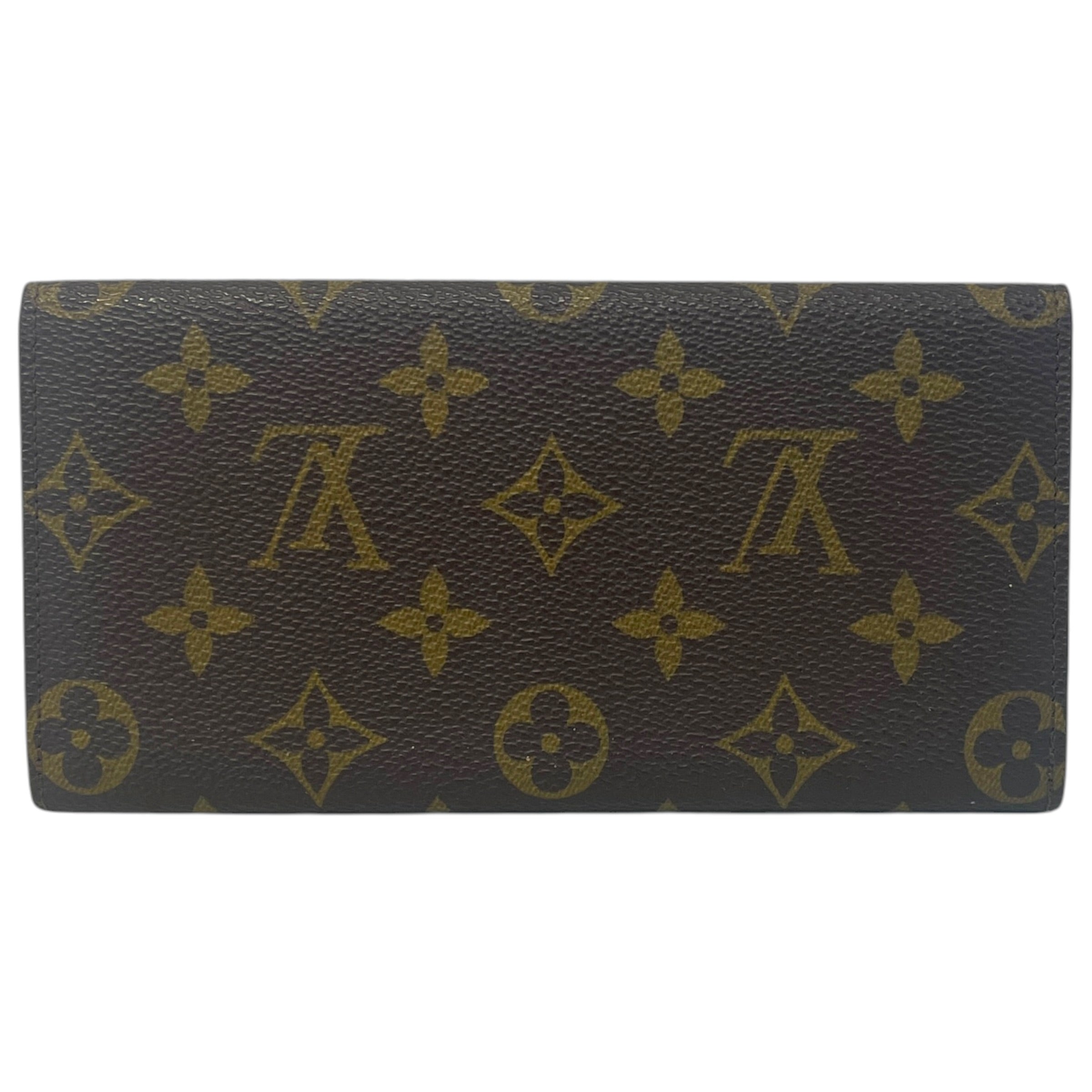LOUIS VUITTON/Bifold Wallet/Monogram/Leather/BRW/L's/Porte-Cercle view 4