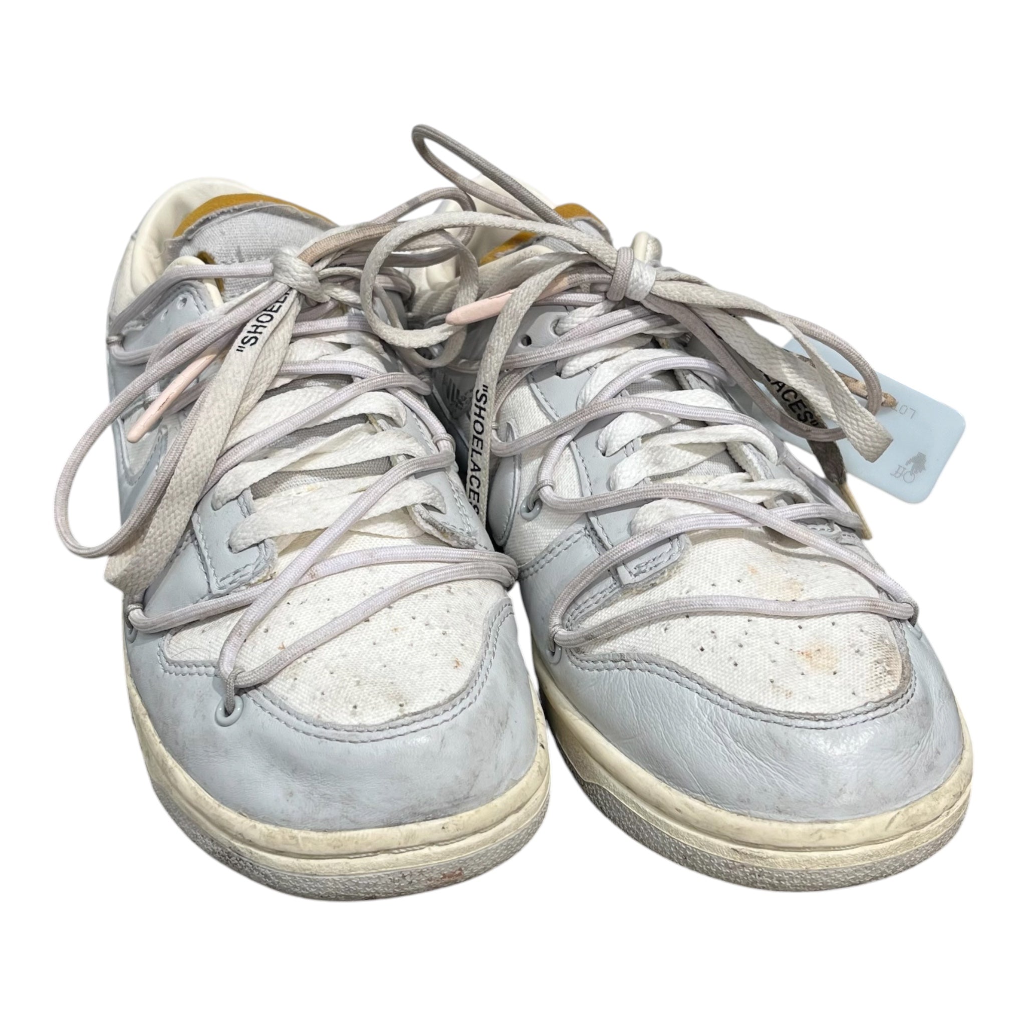OFF-WHITE/NIKE/Low-Sneakers/US 9/Leather/GRY/wht gry dm1602-123 view 1