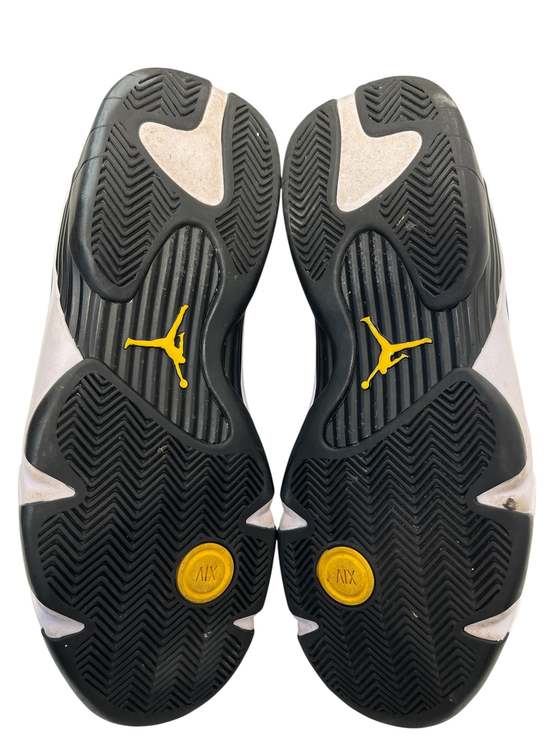 NIKE/Hi-Sneakers/US 10.5/Suede/BLU/Retro 14 "Laney" view 4