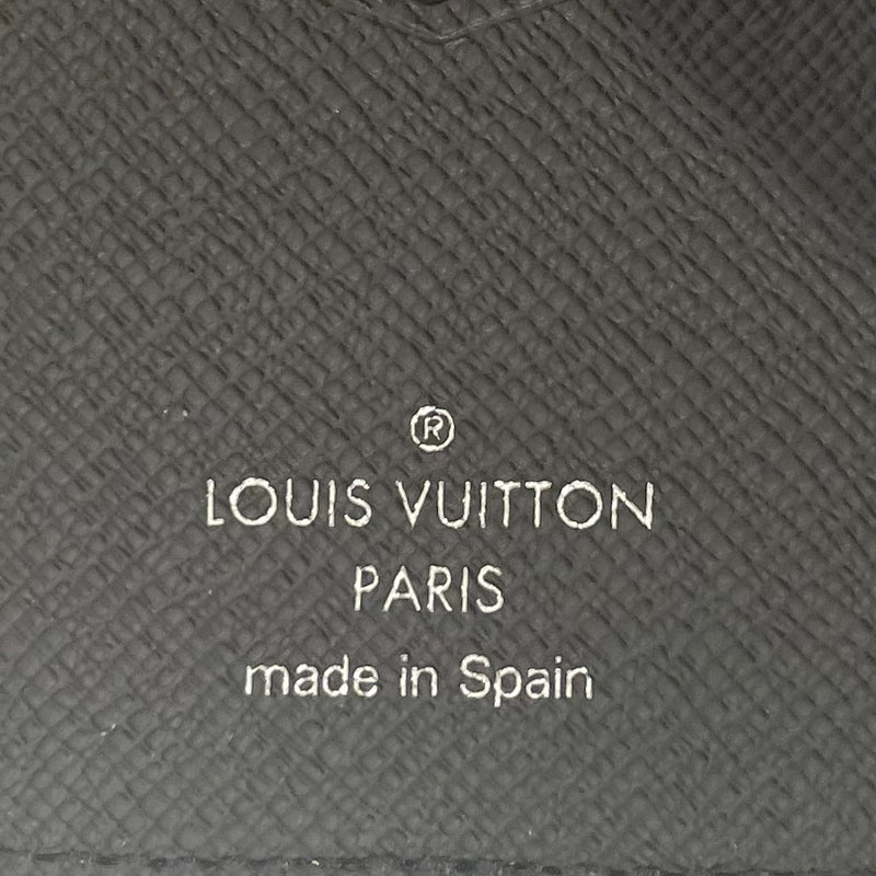 LOUIS VUITTON/Bifold Wallet/Monogram/Leather/BLK/LV V FLAP WALLET