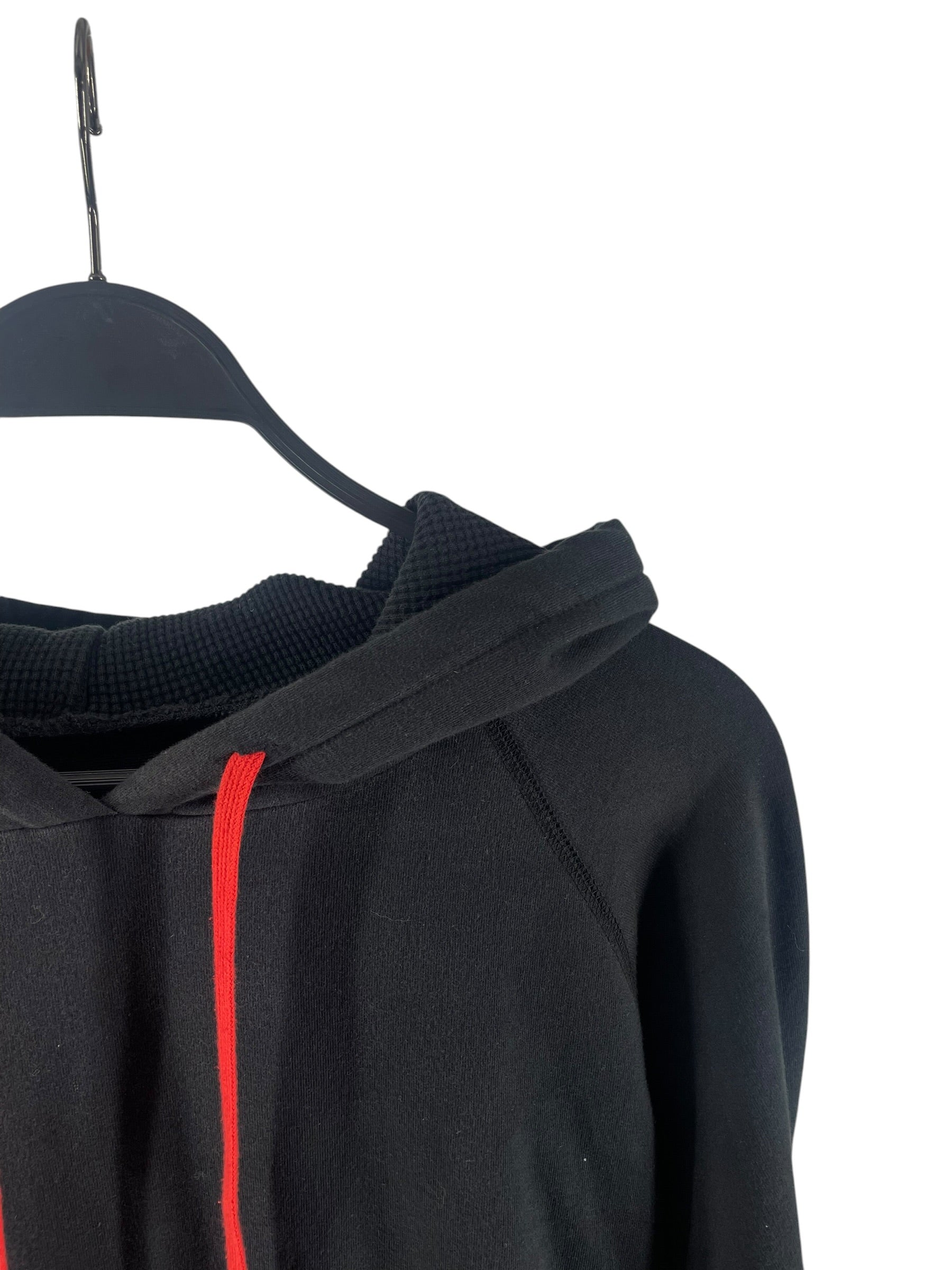 GREG LAUREN/Hoodie/M/BLK/50/50 BLACK PUFFER HOODIE view 3