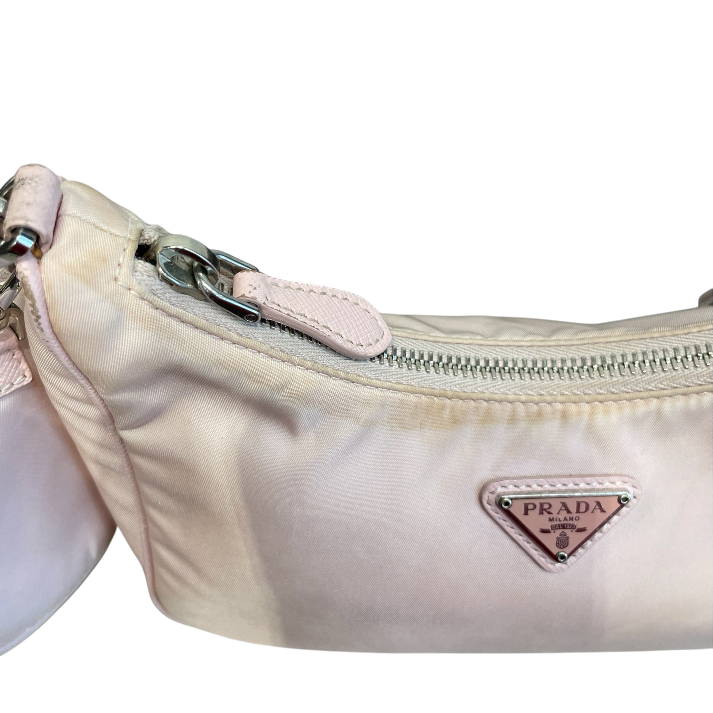 PRADA/Cross Body Bag/Nylon/PNK/2005 RE-EDITION view 9