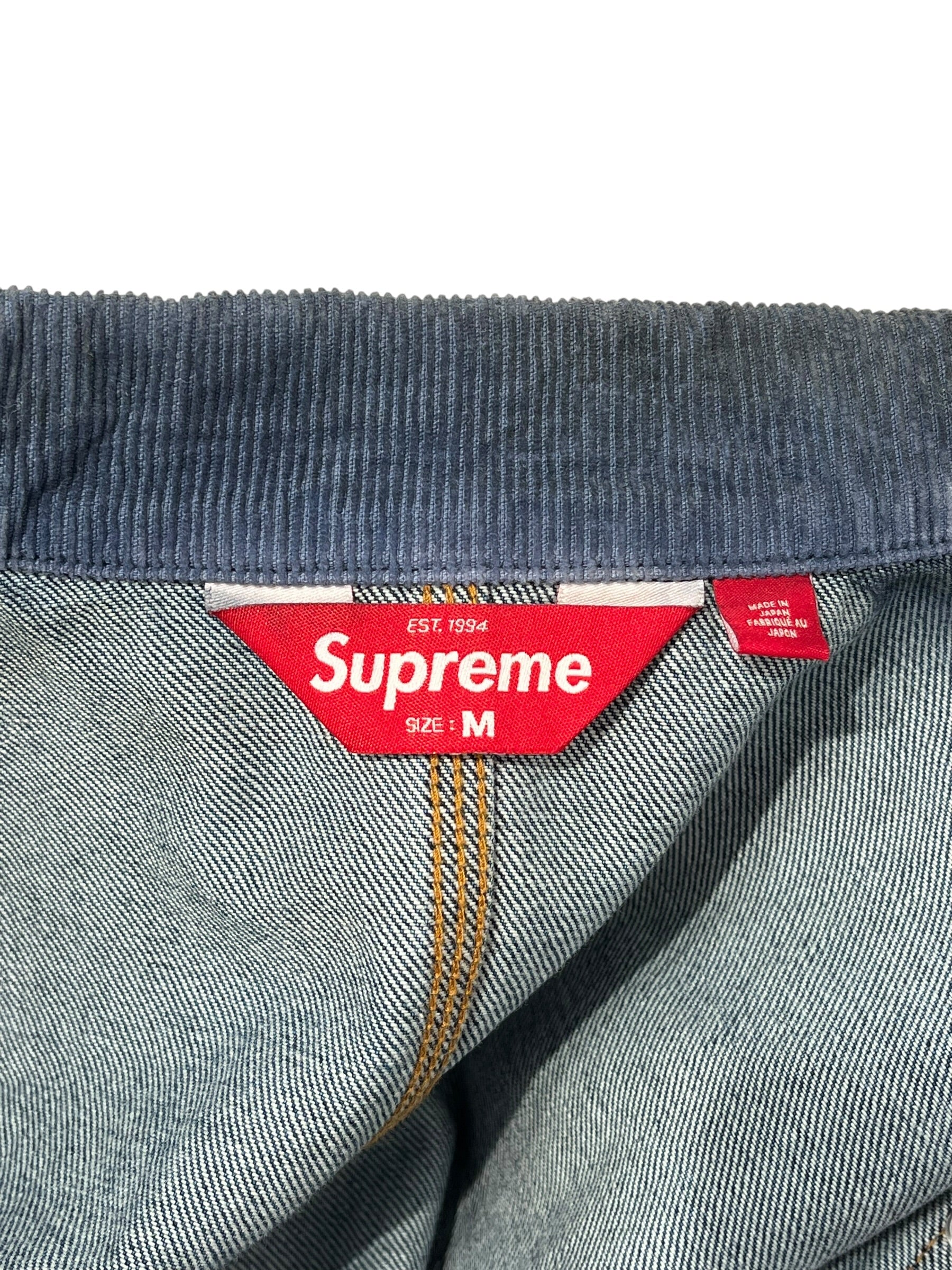 Supreme/Denim Jkt/M/Cotton/IDG/SELVEDGE BUTTON DOWN 4POCKET view 4