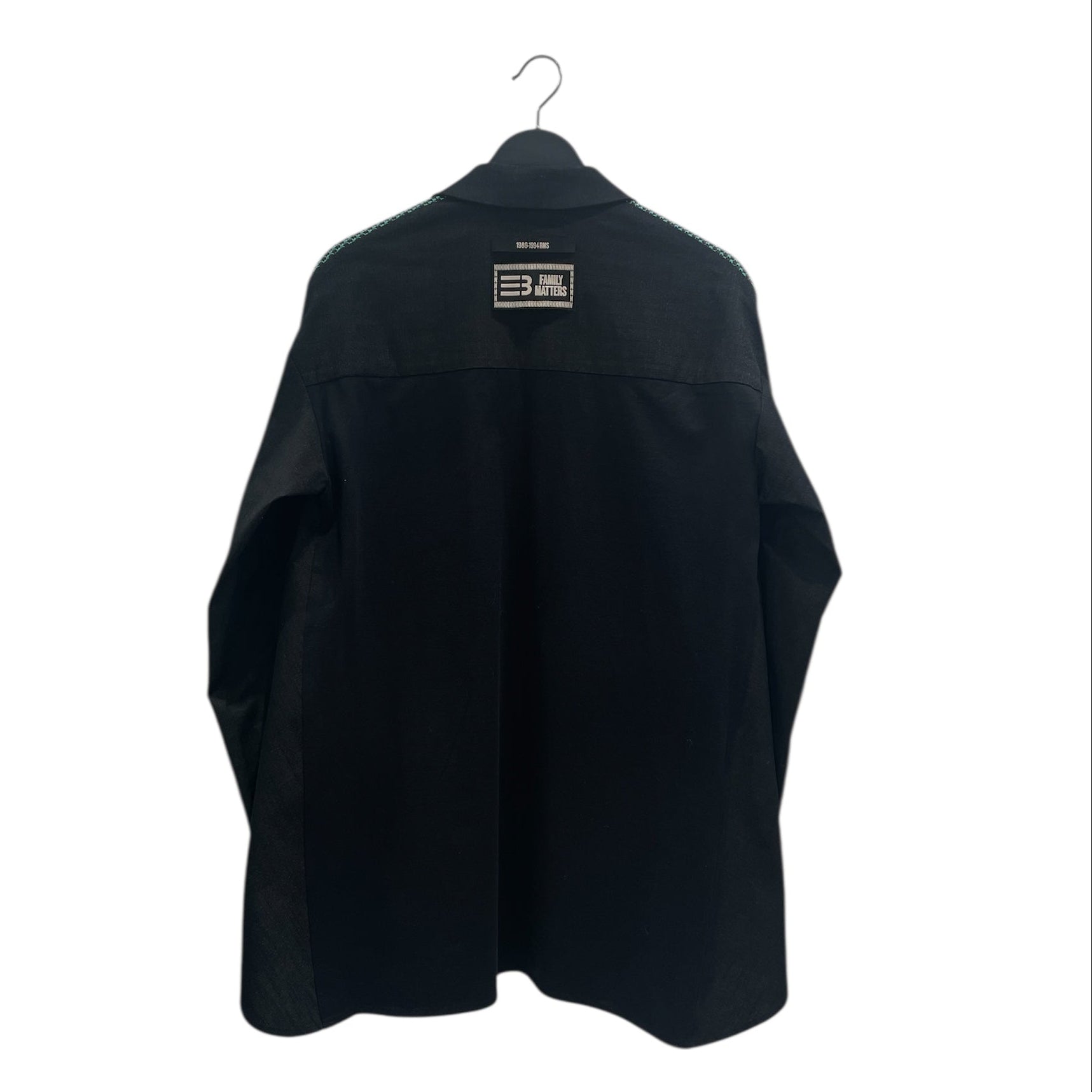 NAMESAKE/LS Shirt/XS/Cotton/GRN/Gingham Check/KNITTED FRONT/GRN/BLK view 2