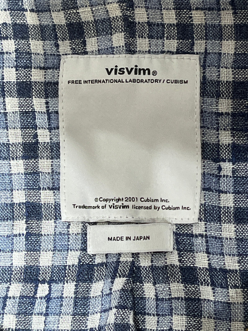 visvim/Blouson/1/Cotton/GRY/Flannel Lined/ Buttoned Collar