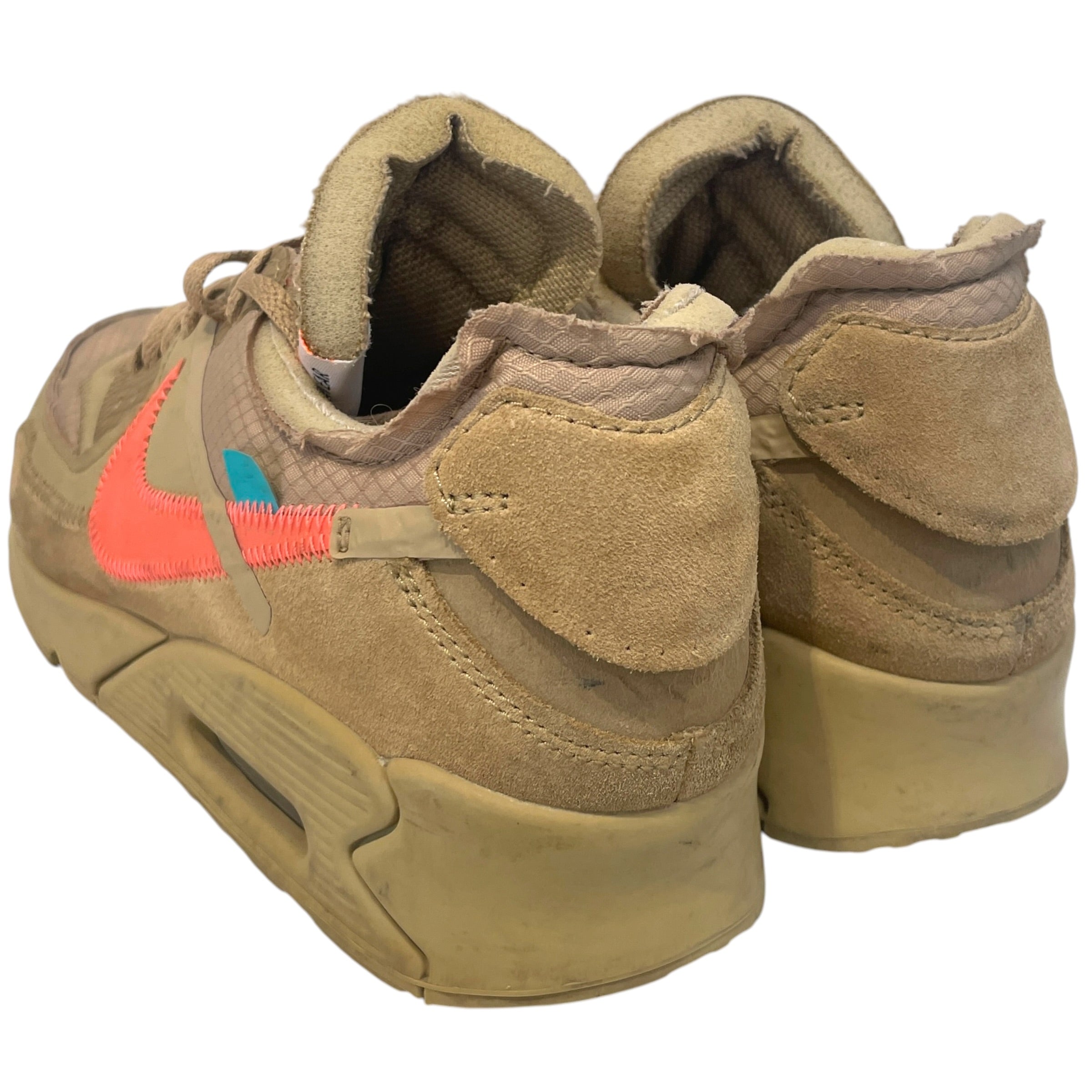 NIKE/OFF-WHITE/THE 10 : AIR MAX 90/Low-Sneakers/US 10/CML/AA7293-200 view 2