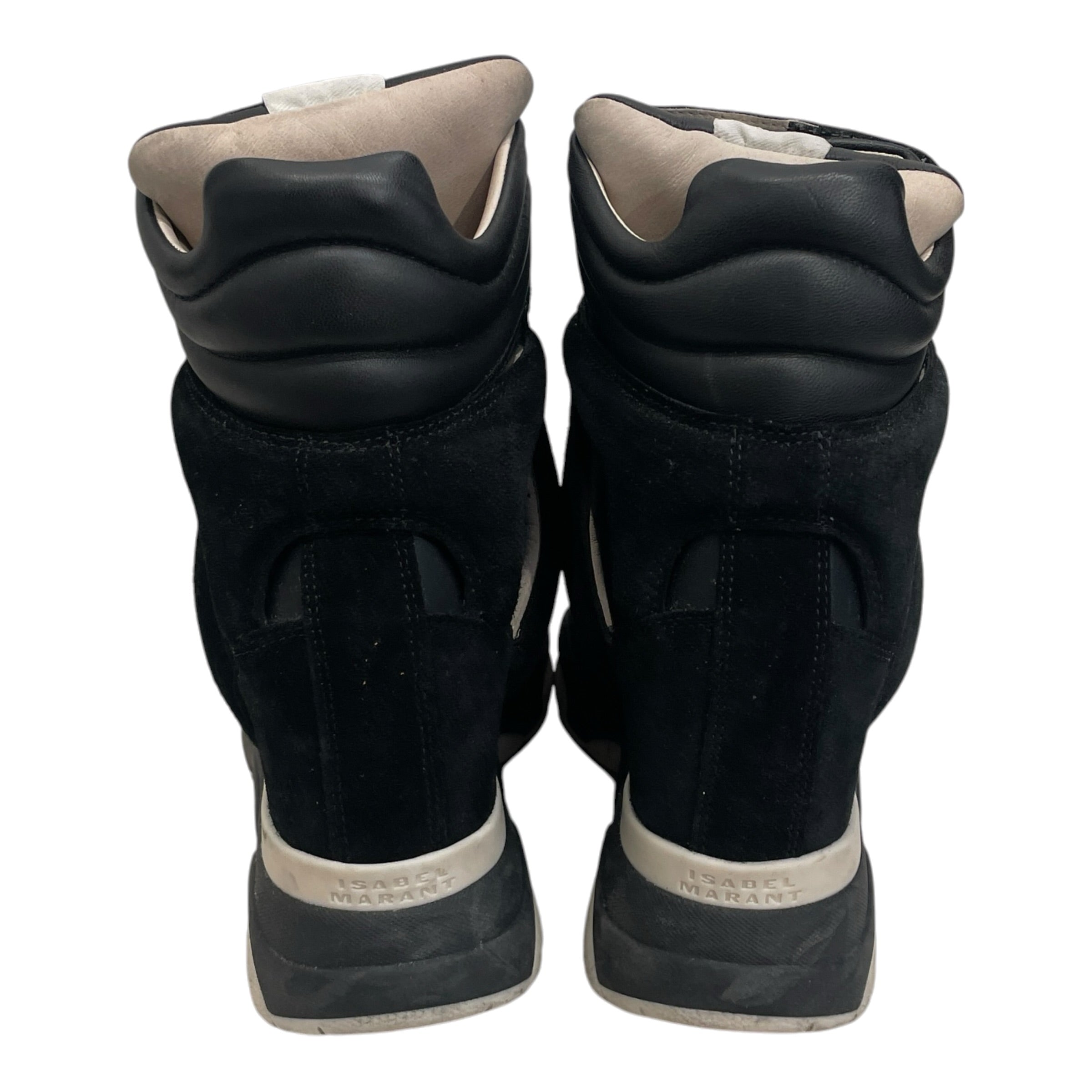 ISABEL MARANT/Hi-Sneakers/EU 37/Suede/BLK/IM CLASSIC SNEAKER WEDGE view 3