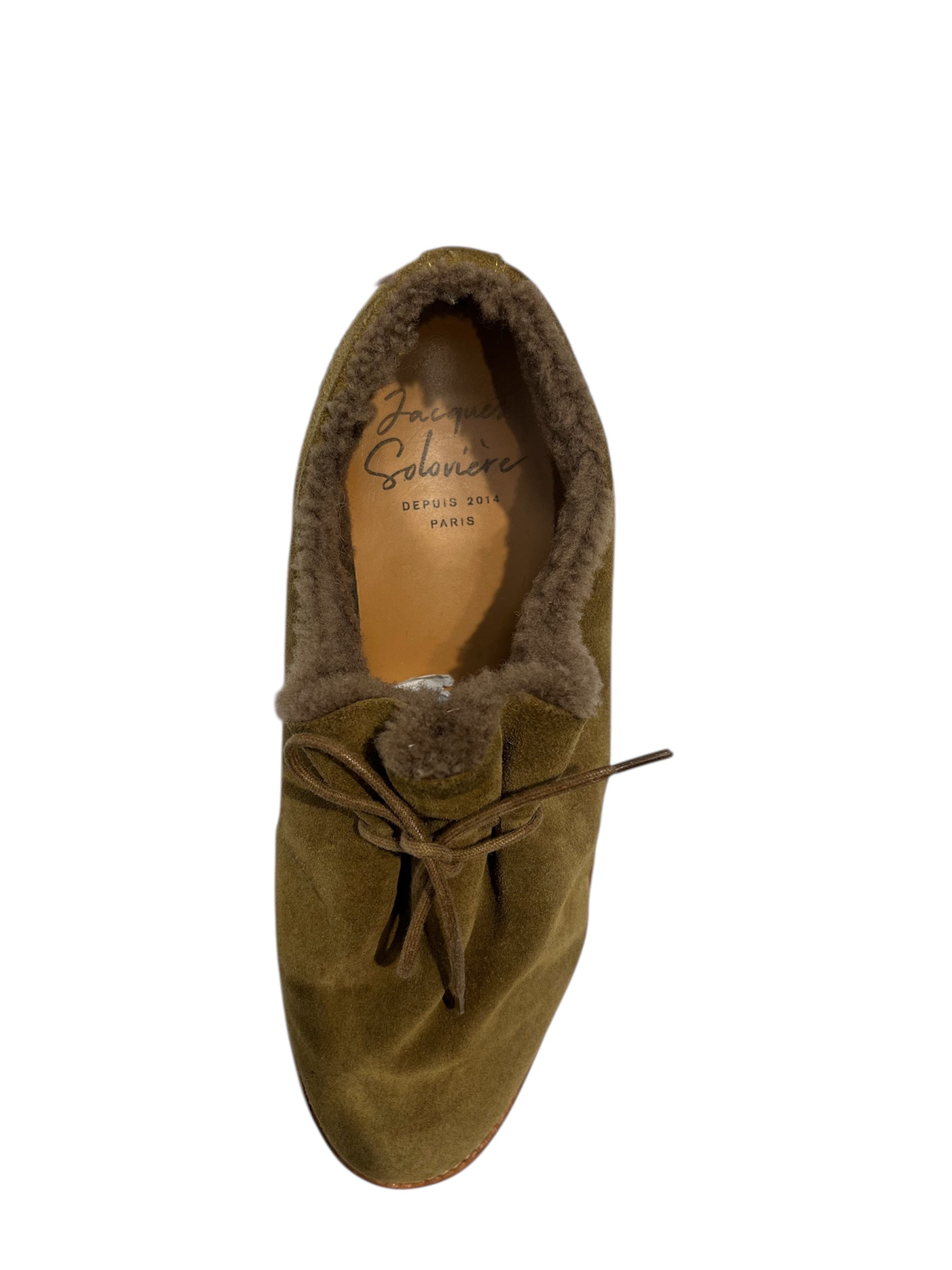 Jacques Soloviere/Shoes/EU 40/SHERPA LINED-CREPE SOLE-DERBY view 4