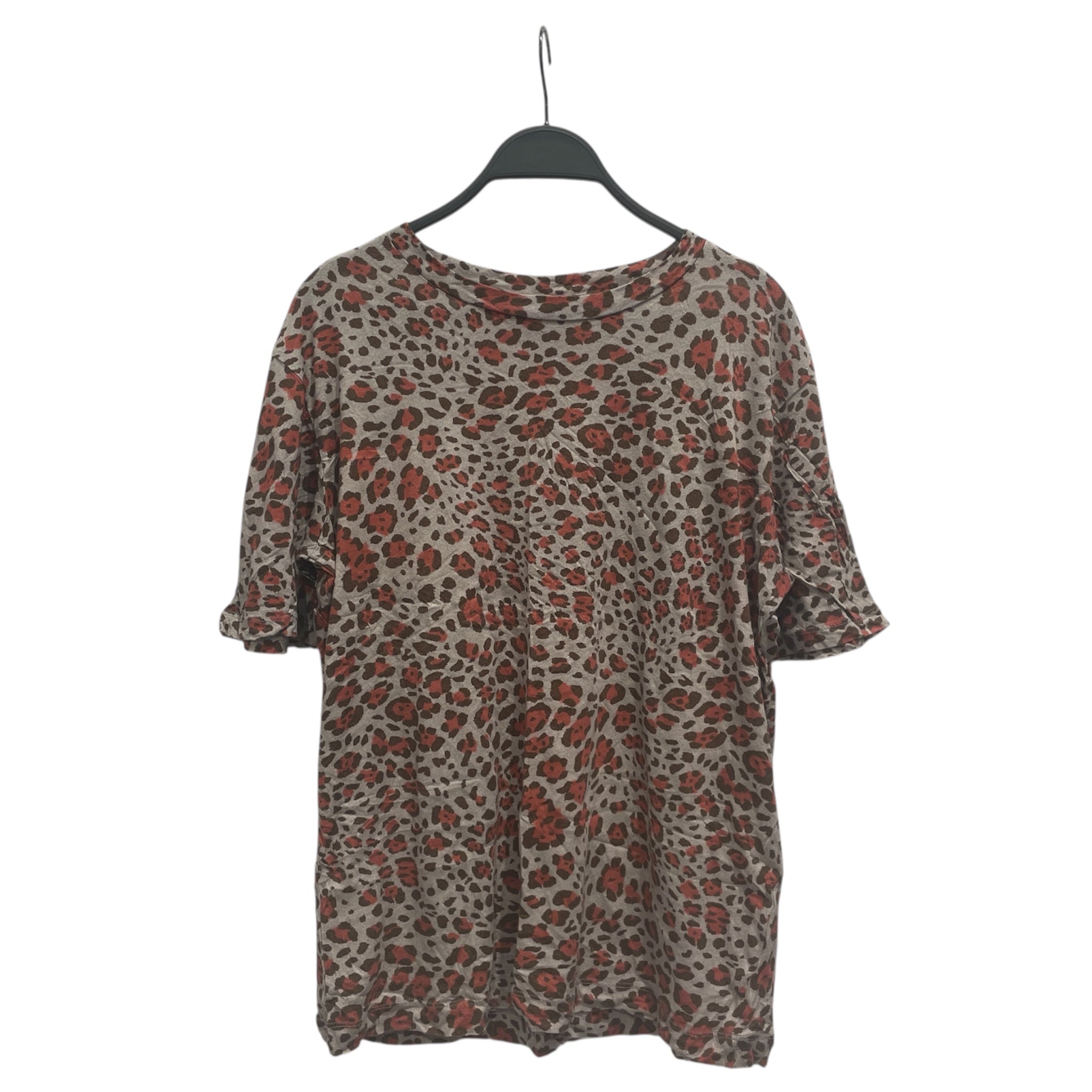 DRIES VAN NOTEN/T-Shirt/S/Cotton/MLT/Animal Pattern/Animal Print Tee view 1