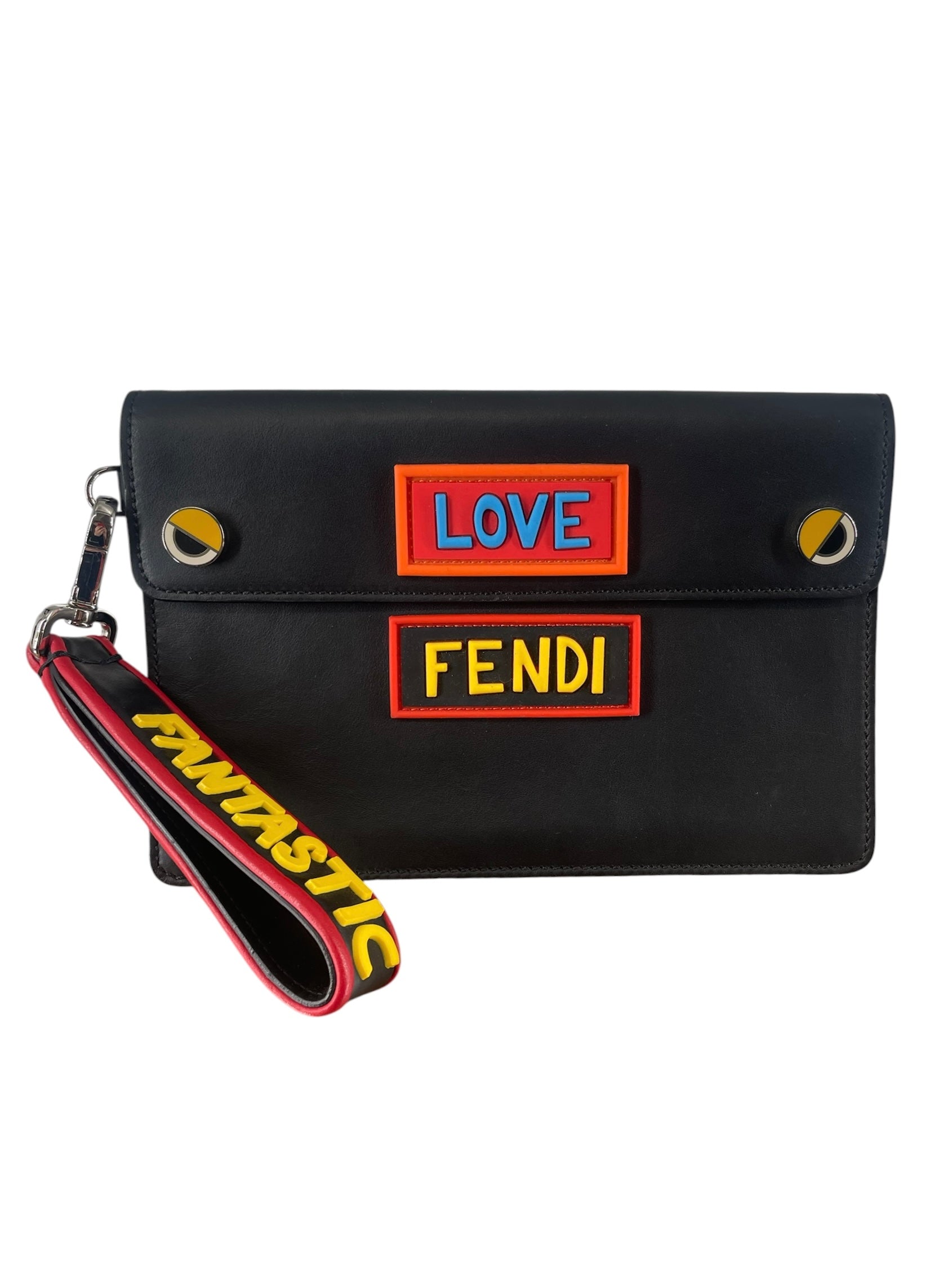 FENDI/Bag/Leather/BLK/7M014810XZ LOVE FENDI EYES view 1