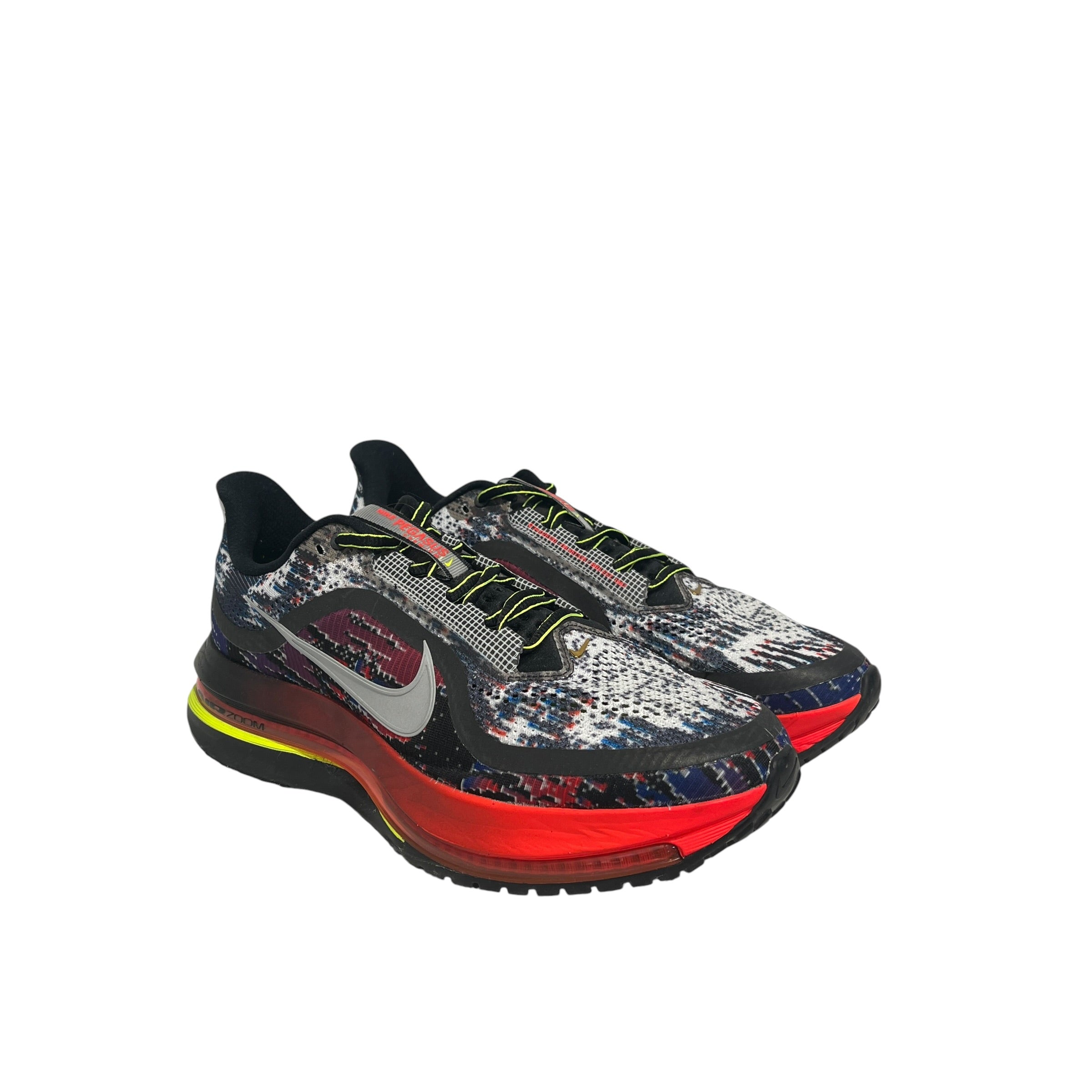 NIKE/Low-Sneakers/US 12.5/All Over Print/Acrylic/MLT/Pegasus Premium view 1