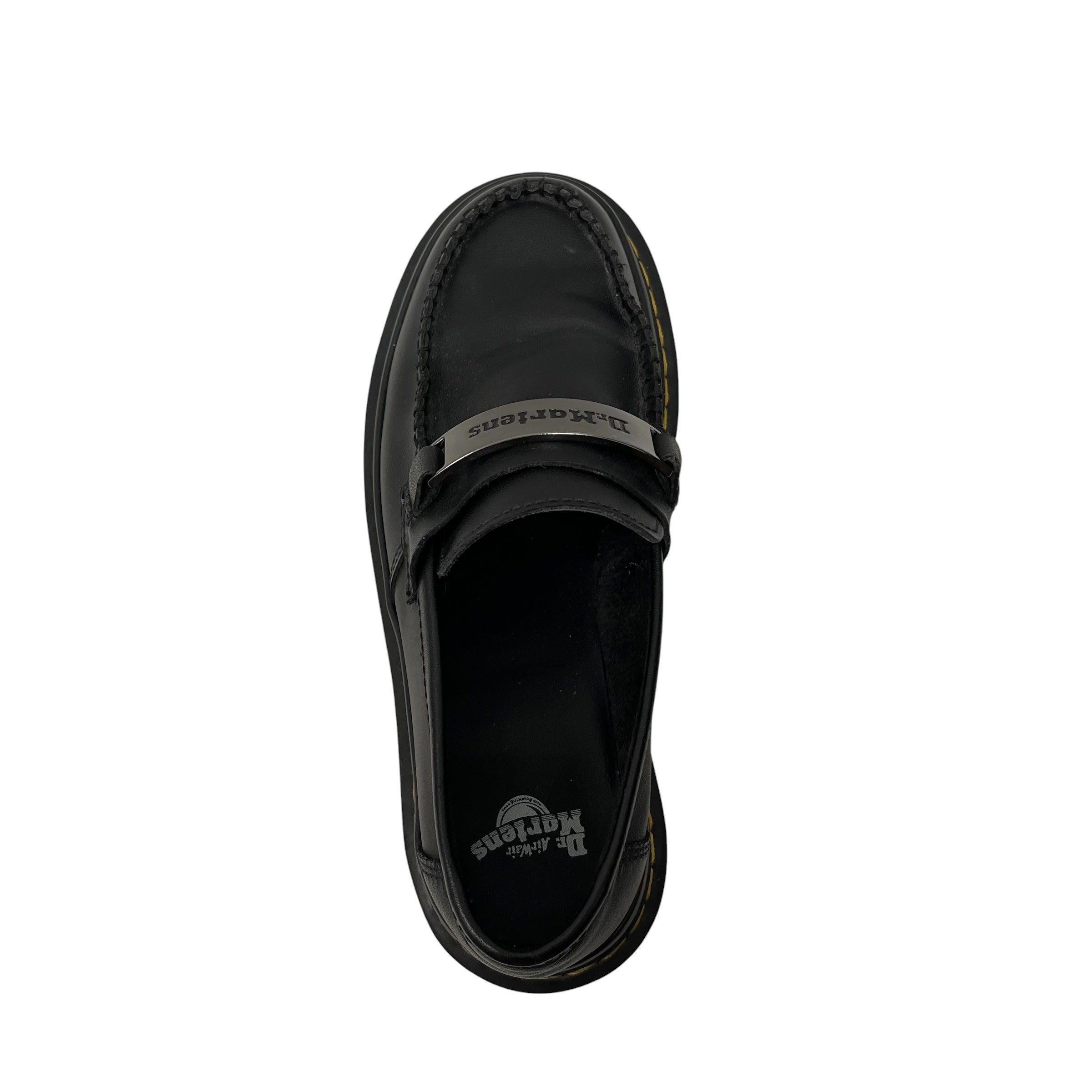 Dr.Martens/Loafers/US 7/Leather/BLK/ view 3