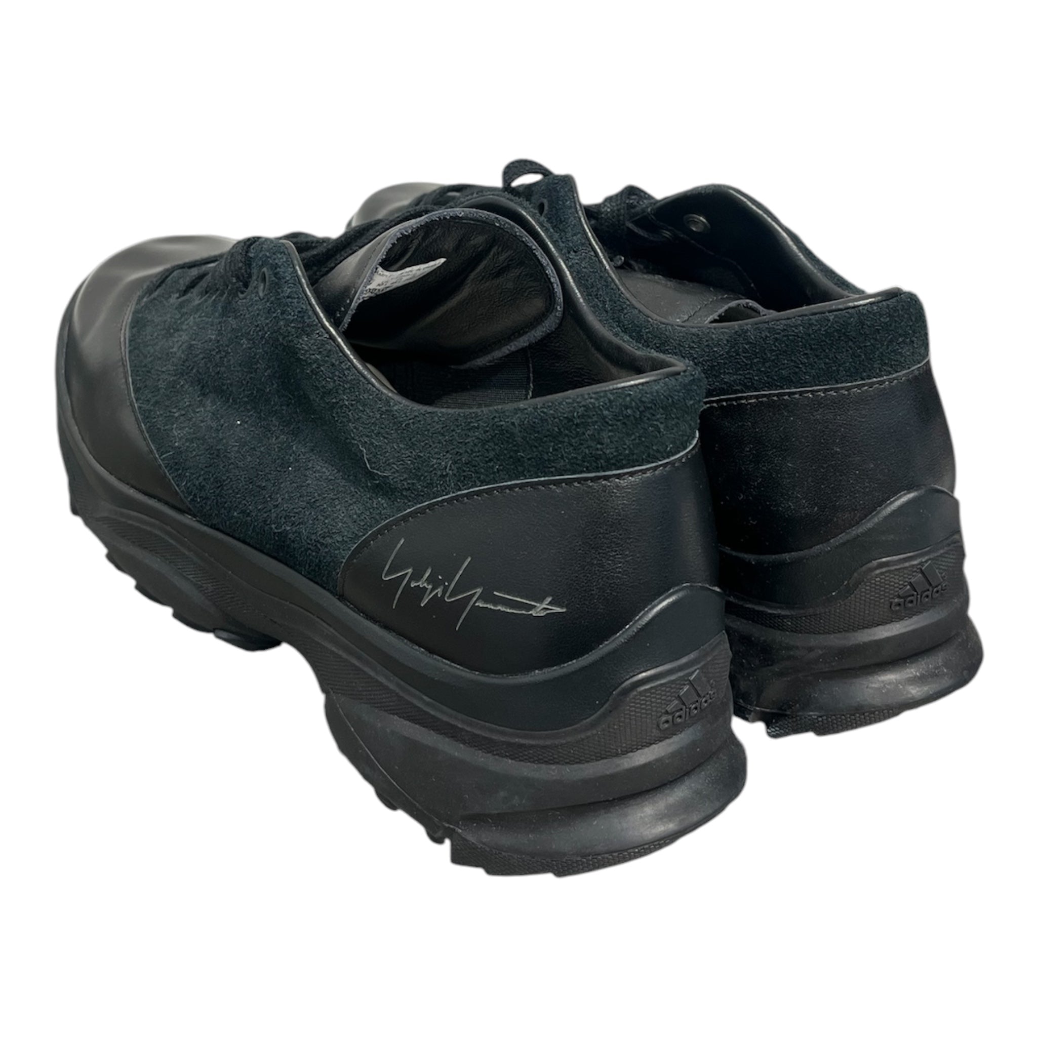 Y-3/adidas/Low-Sneakers/US 11/Leather/BLK/MIX SUEDE GSG9 LO view 2