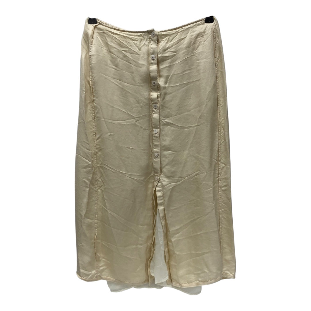 Acne Studios/Long Skirt/36/Cotton/YEL/ view 1