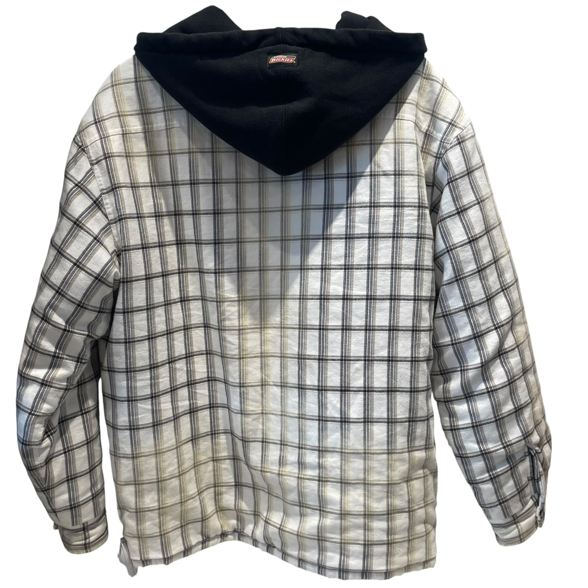DICKIES/Supreme/Quilted Jkt/M/Cotton/WHT/Plaid/Quilted Plaid Jacket view 2