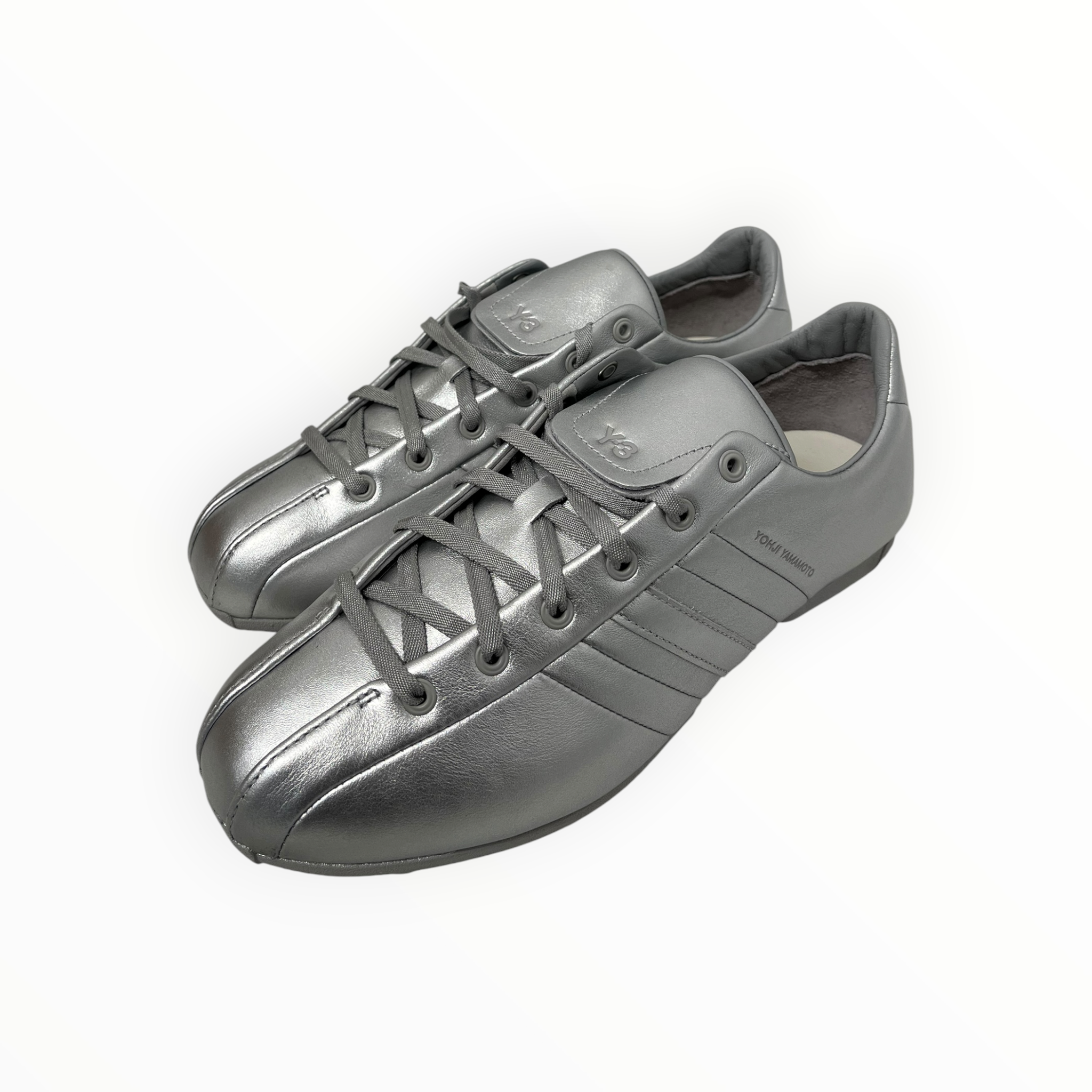 Y-3/Low-Sneakers/US 8.5/Leather/SLV/KI7112 FIELD 8.5 SLV view 1