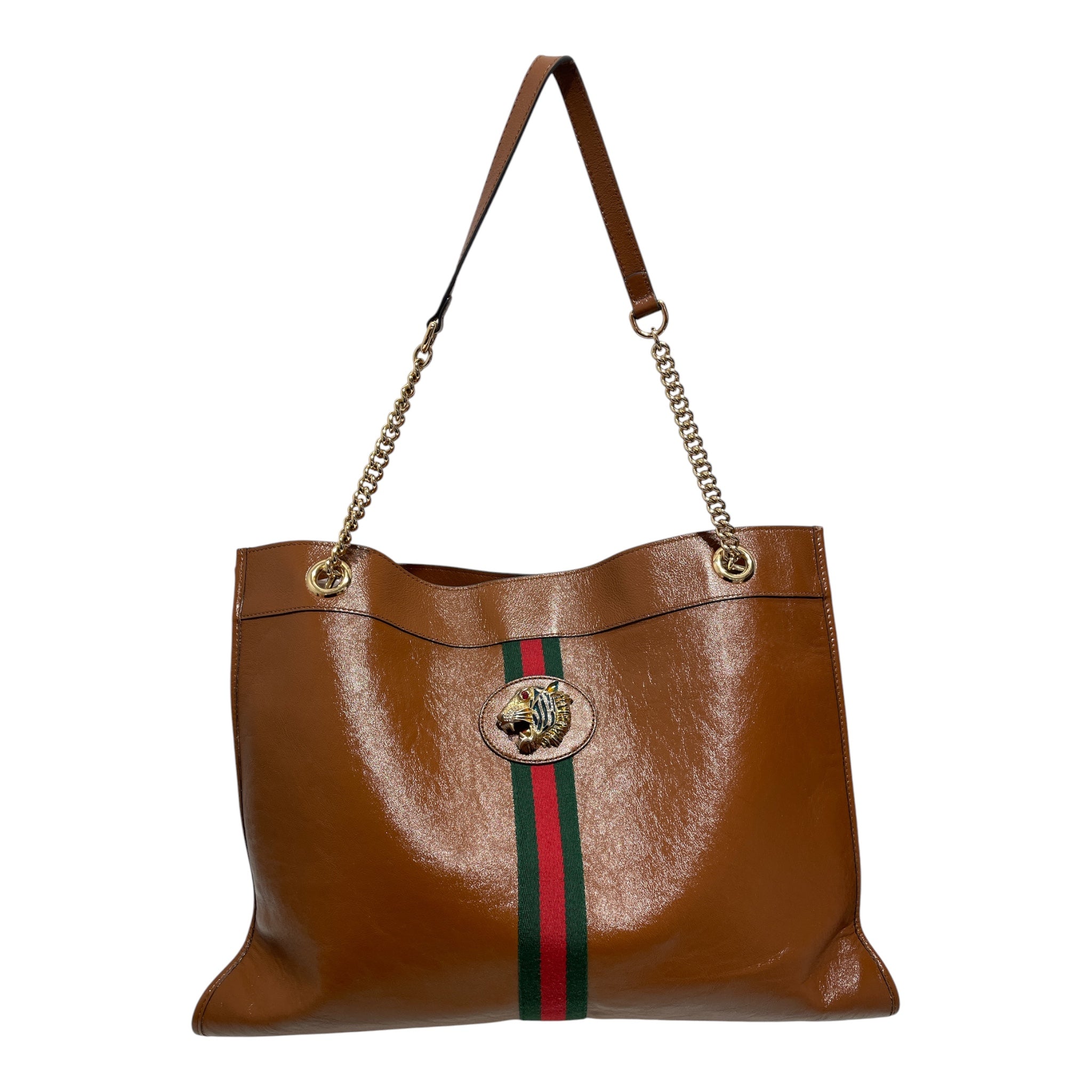 GUCCI/Tote Bag/Leather/CML/Rajah Leather Tote Large view 1